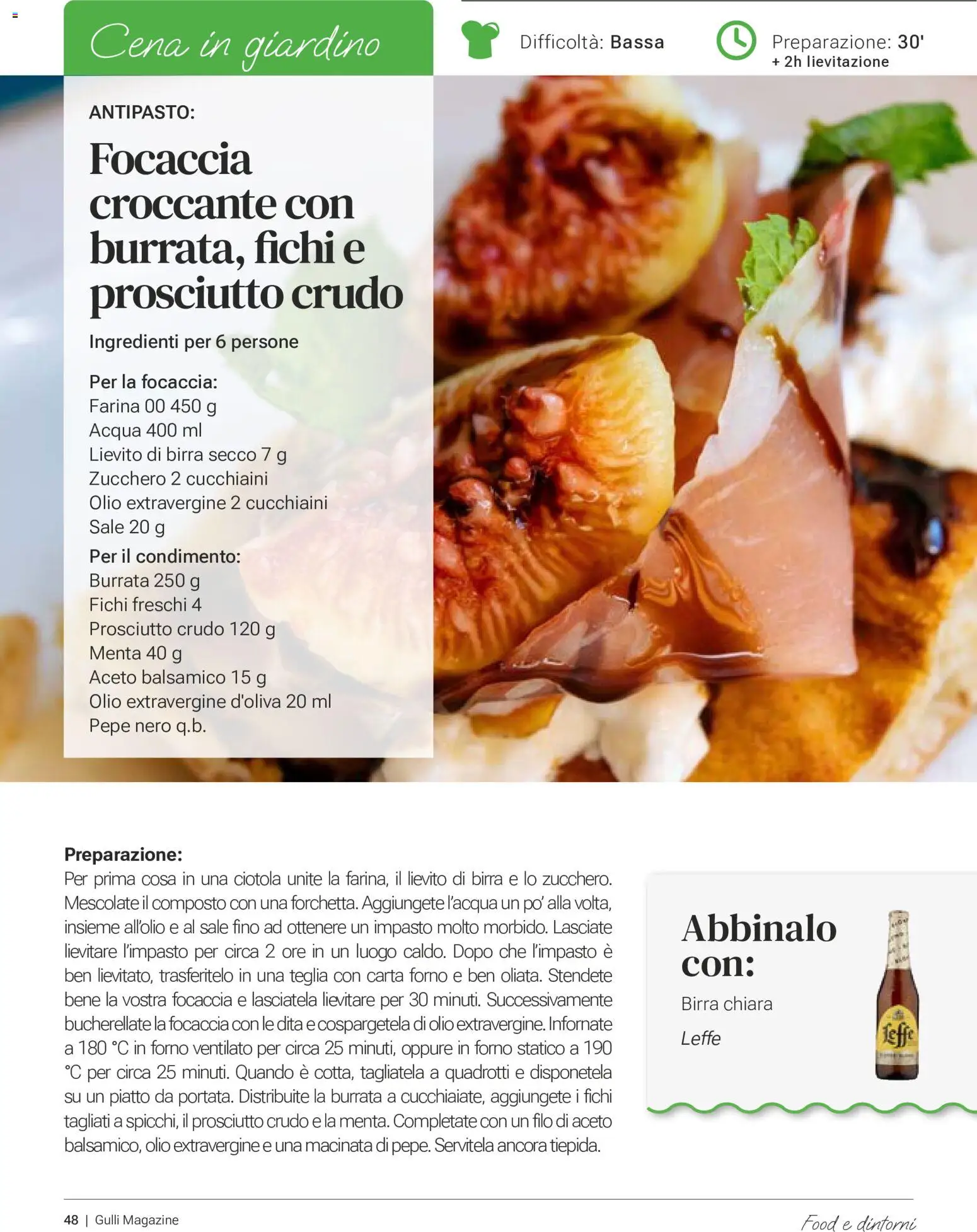 Volantino Gulliver del 01/08/2026 | Pagina: 47 | Prodotti: Focaccia, Forno, Carta forno, Burrata