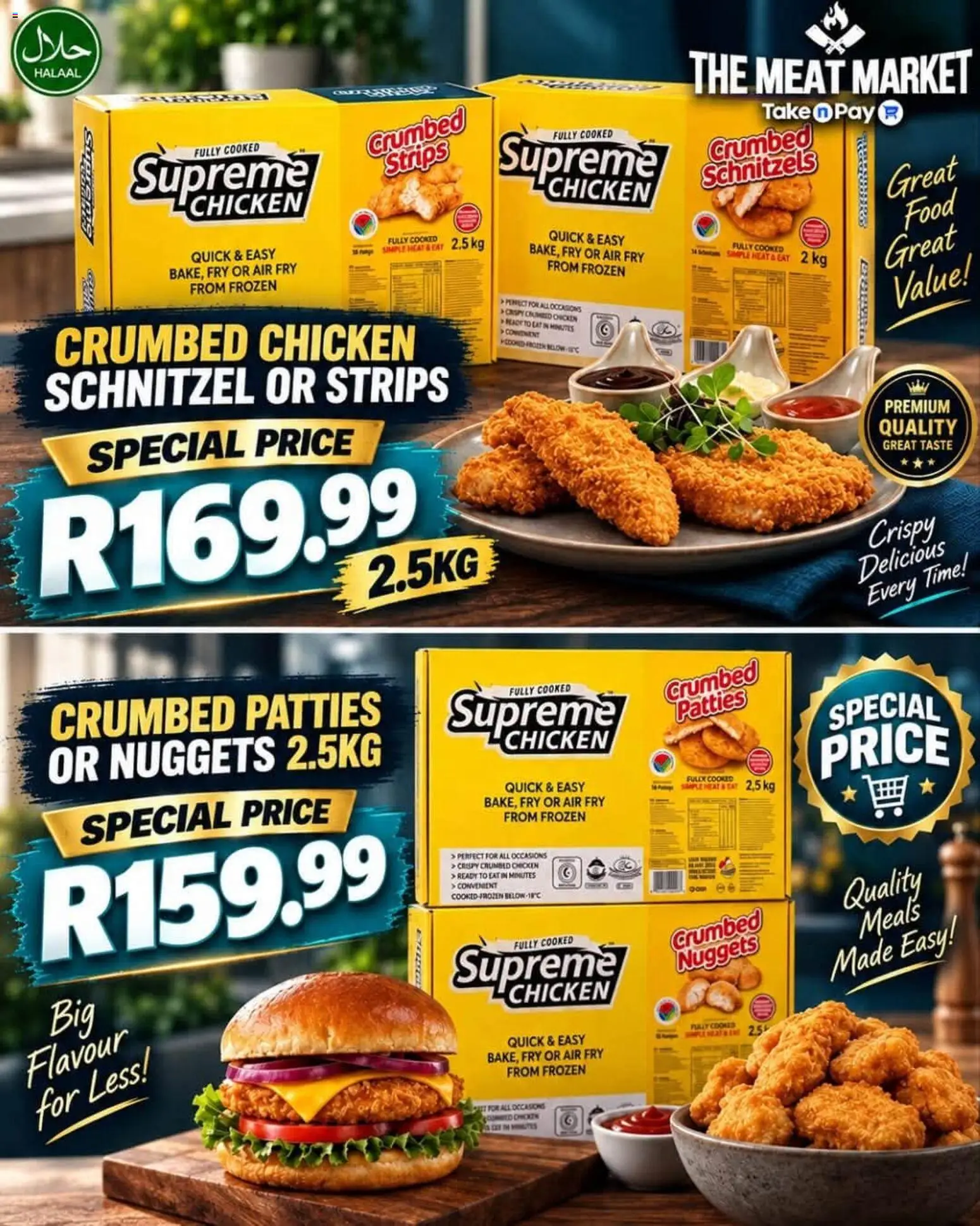 New Take n Pay catalogue – valid from 15/09/2026 | Page: 12 | Products: Chicken strips, Chicken
