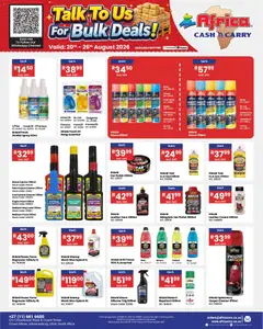Africa Cash & Carry specials catalogue – valid from 20/08/2026 | Page: 54