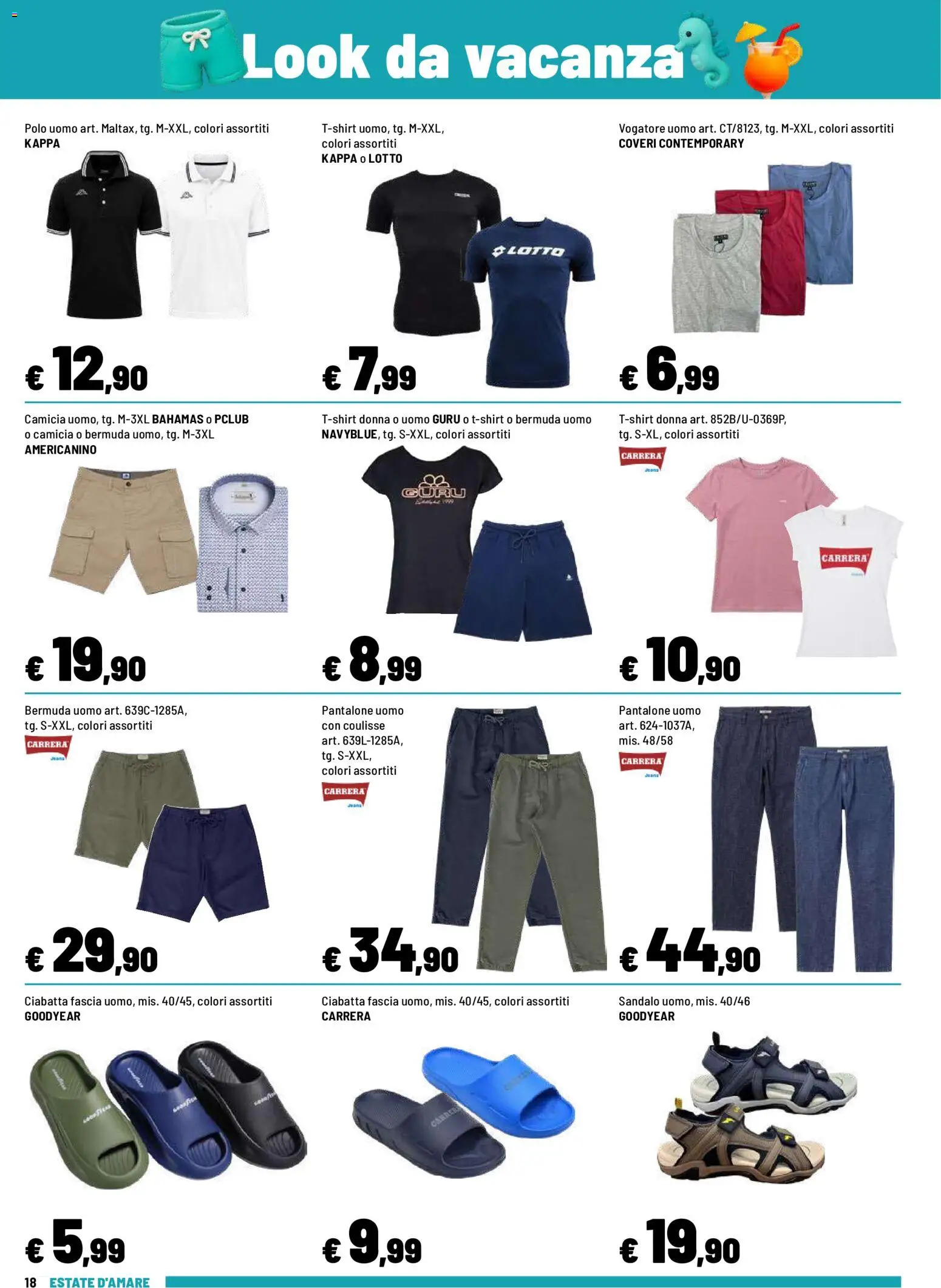 Volantino Iper del 08.06.2026 | Pagina: 18 | Prodotti: Camicia, Bermuda, Polo