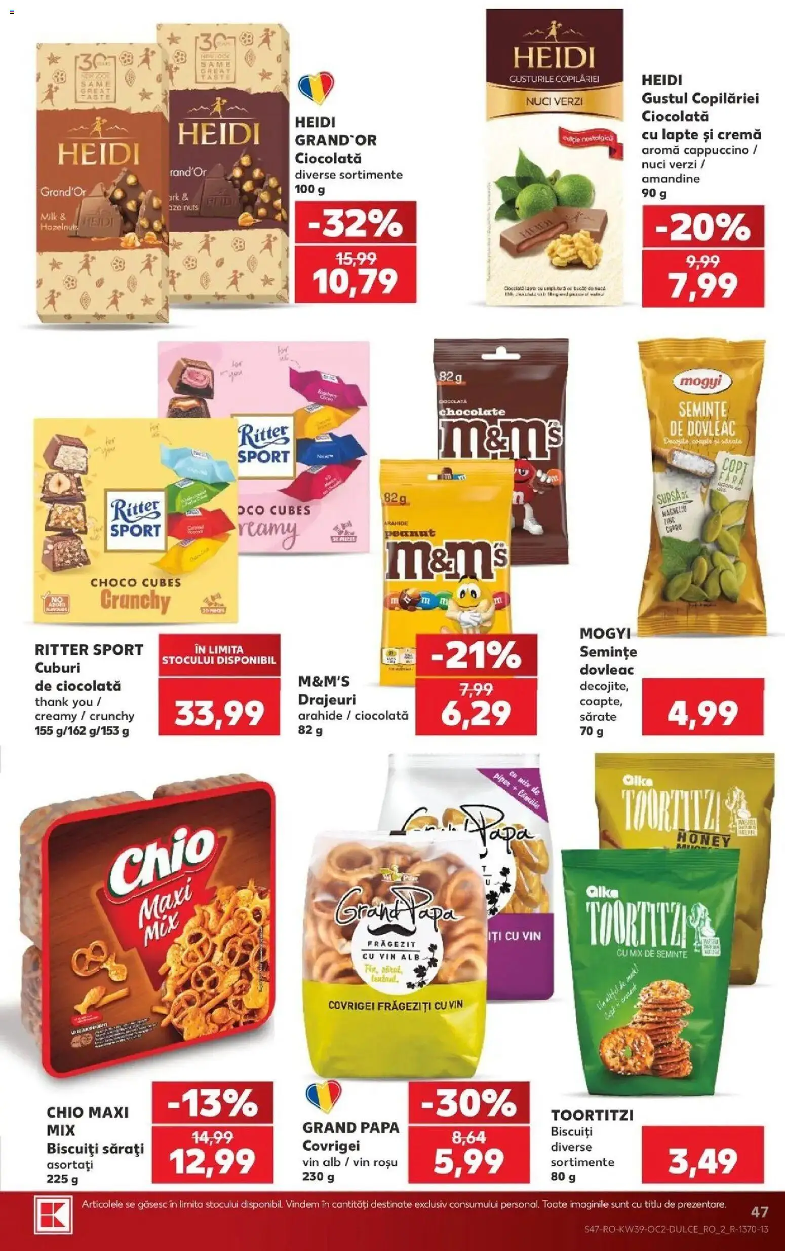 Kaufland Comarnic 23.09.2026 - Revista si Oferta | Pagină: 47 | Produse: Dovleac, Arahide, Lapte, Vin