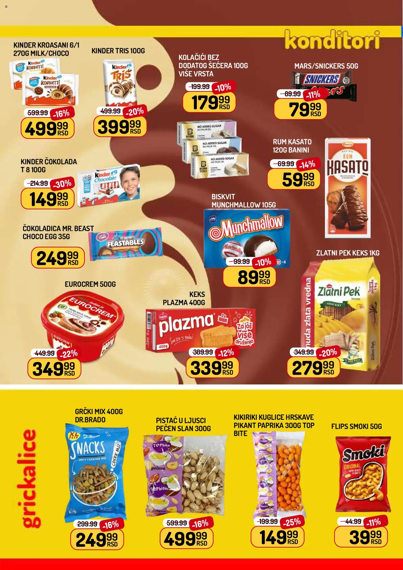Aman katalog - važi od 05.06.2026 | Strana: 8 | Proizvode: Keks, Plazma, Paprika, Čokolada