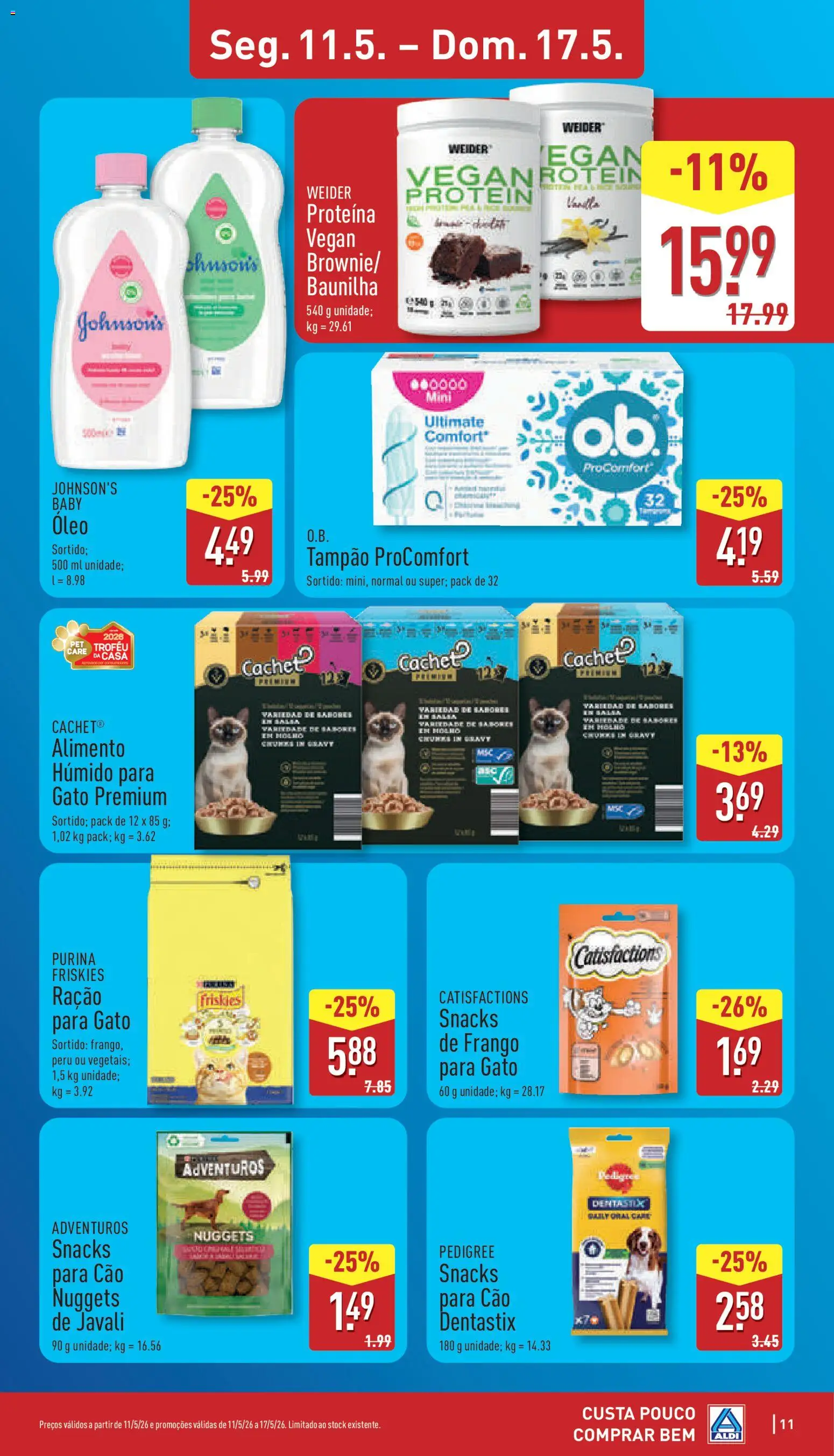 Aldi folheto | 11/05/2026 |  🎉 Como obter um desconto limitado? Poupe ainda hoje! | Portugal
