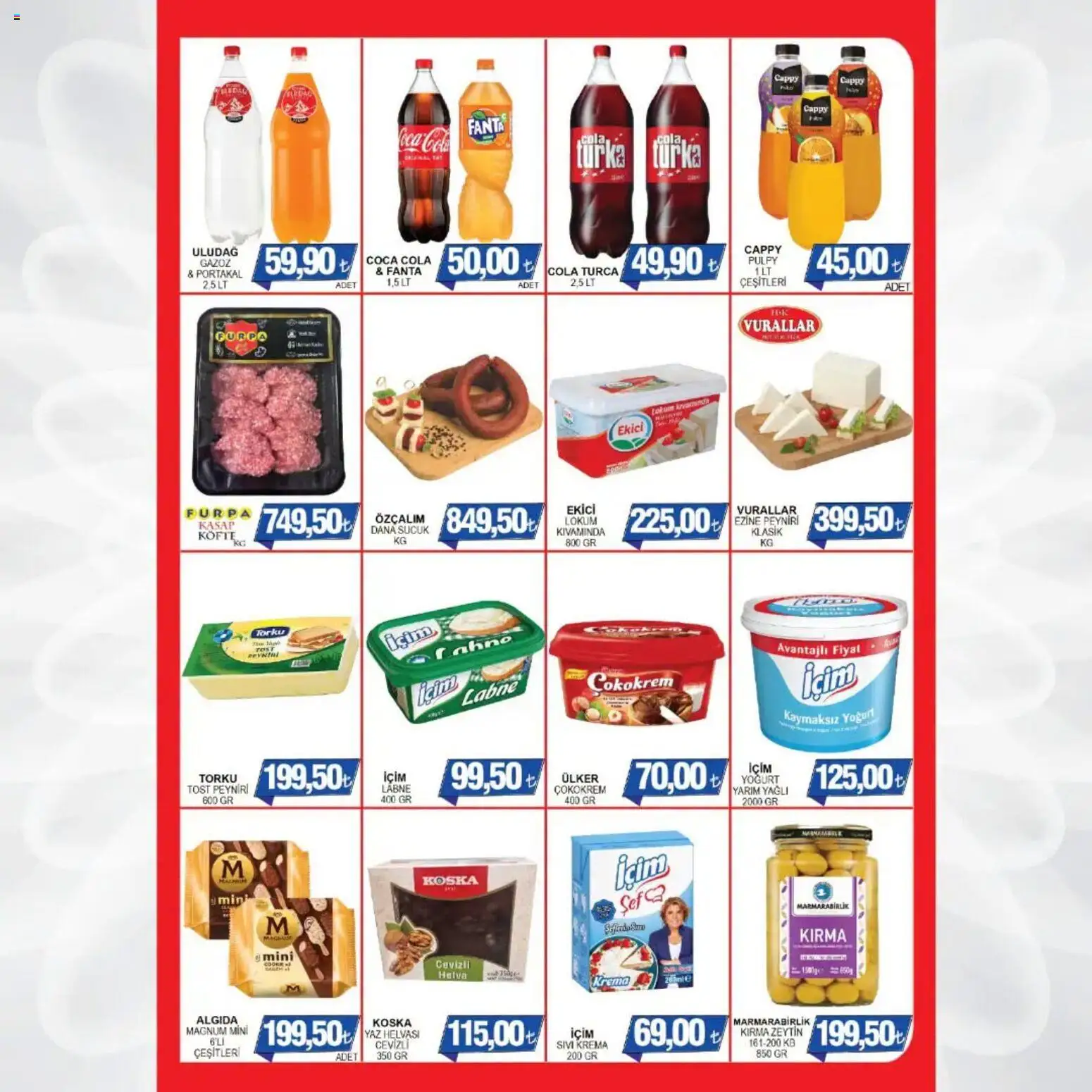 Furpa - Katalog Muhteşem Fiyatlar - 10 Ağustos 2026 tarihinden itibaren geçerlidir | Sayfa: 2 | Ürünler: Yoğurt, Ekici, Krema, Fanta
