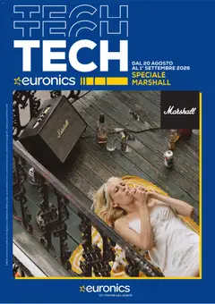 Anteprima del volantino Euronics volantino Marshall valido a partire dal 20/08/2026