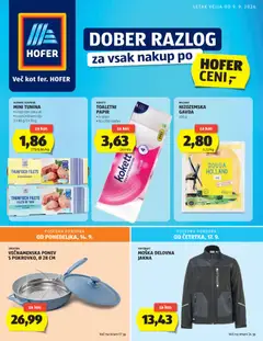 Hofer katalog akcije – veljaven od 09.09.2026