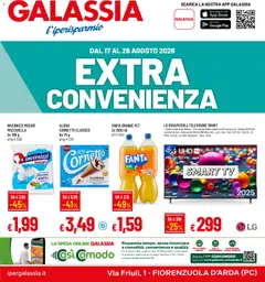 Anteprima del volantino Galassia volantino valido a partire dal 17/08/2026