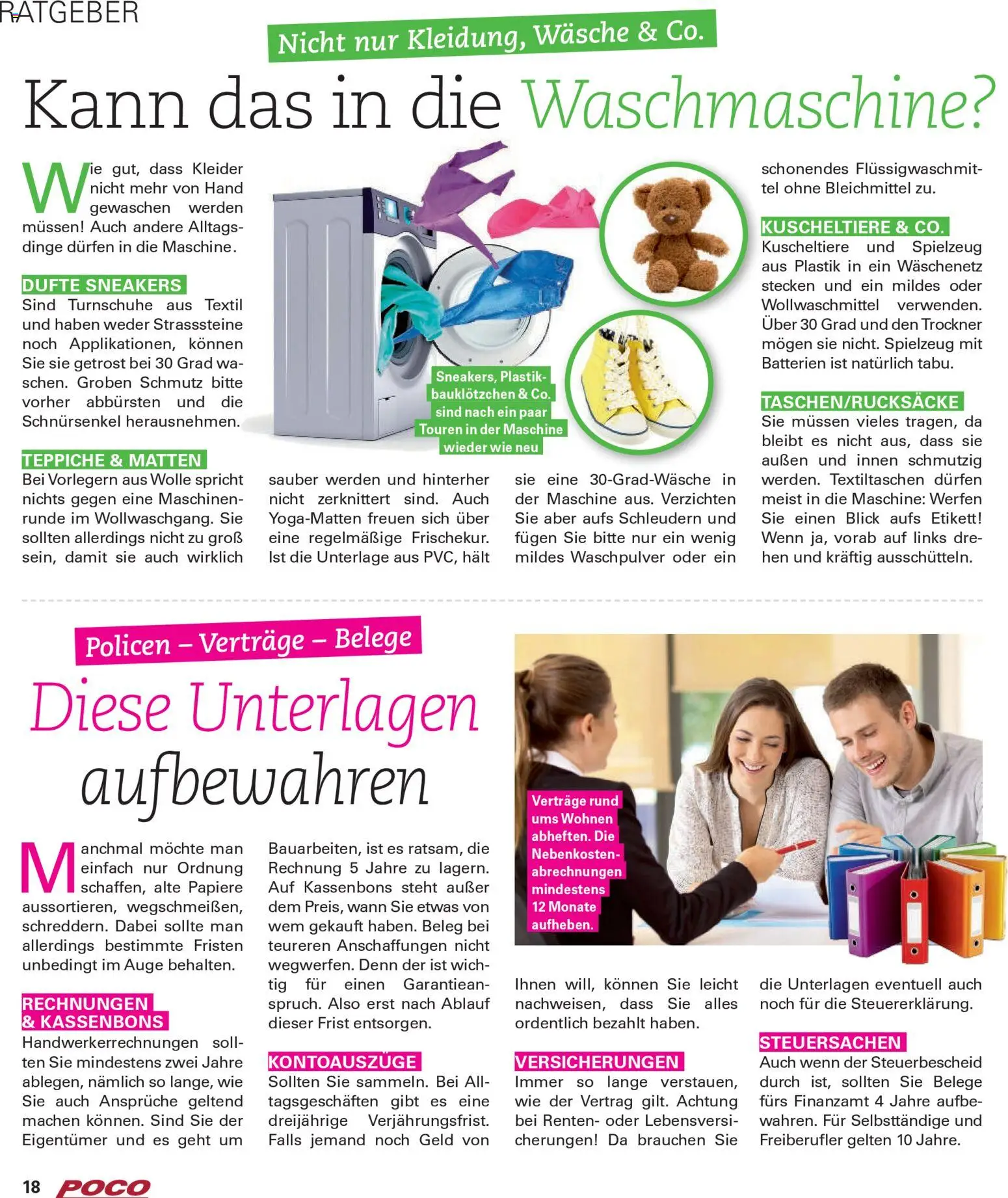 Poco Prospekt Wohnwelt Frühling 2026 – gültig ab 16.02.2026 | Seite: 18 | Produkte: Trockner, Batterien, Waschmaschine, Waschpulver