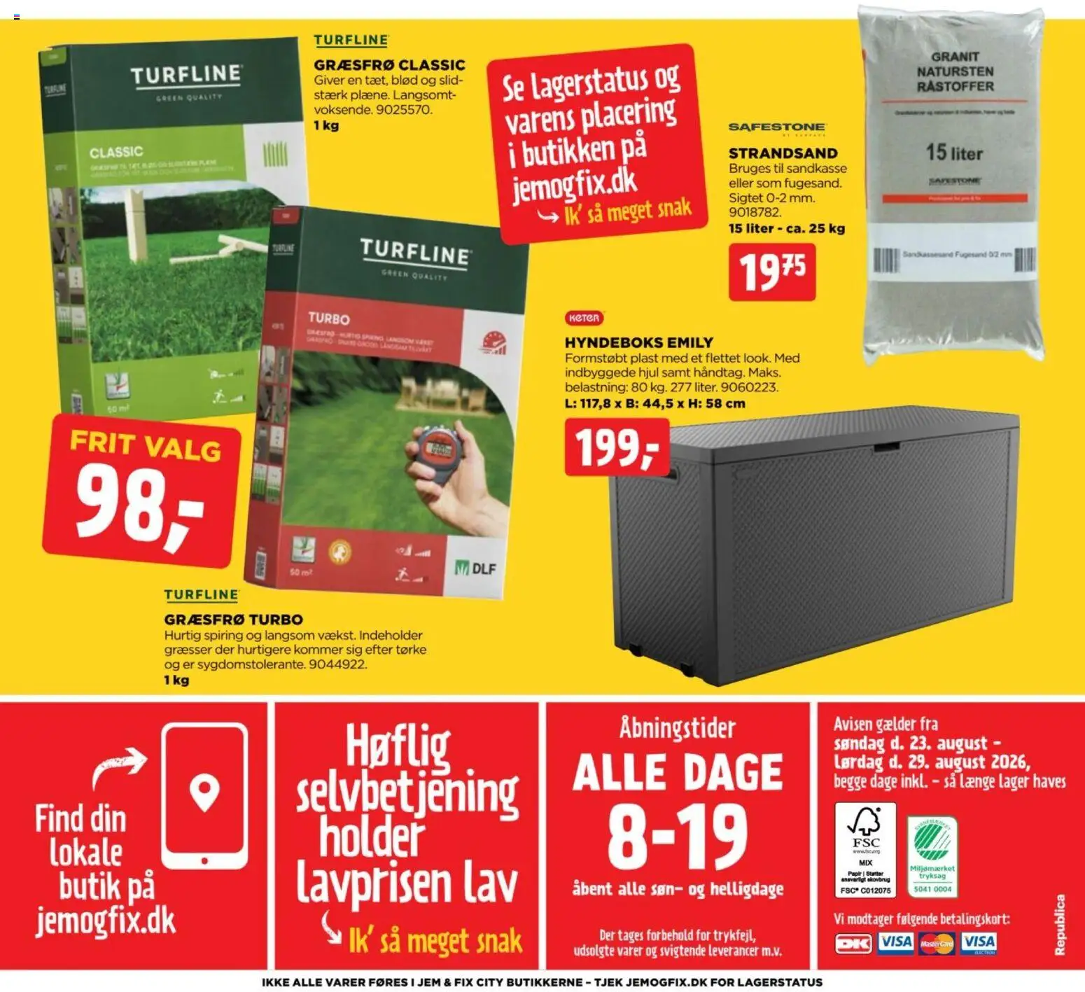 Jem & fix tilbudsavis – gyldig fra 23/08/2026 | Side: 24 | Produkter: Søm
