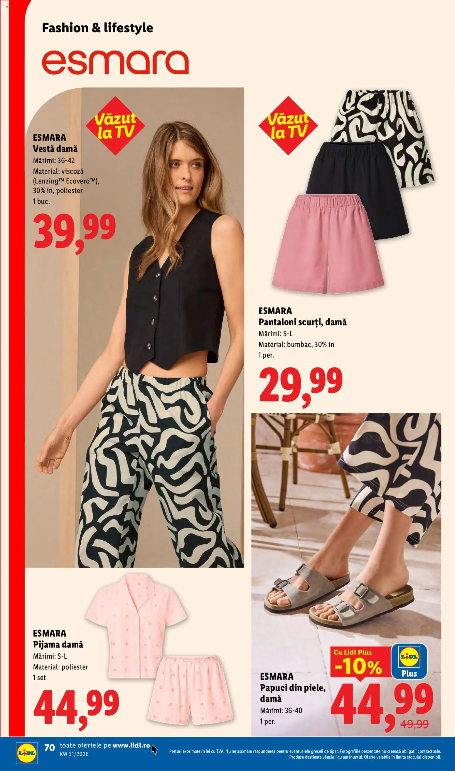 Noul catalog Lidl – valabil de la 27.07.2026 | Pagină: 70