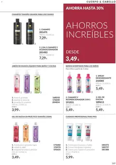Vista previa Catálogo AVON Black Friday válido desde el 01/11/2026 | Página: 169 | Productos: Acondicionador, Gel de ducha, Crema, Crema hidratante