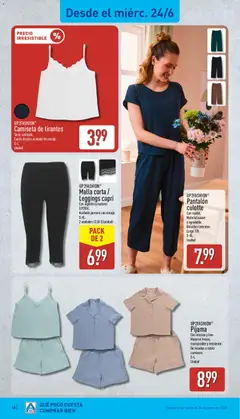 Vista previa Aldi folleto Península válido desde el 22.06.2026 | Página: 18 | Productos: Pijama
