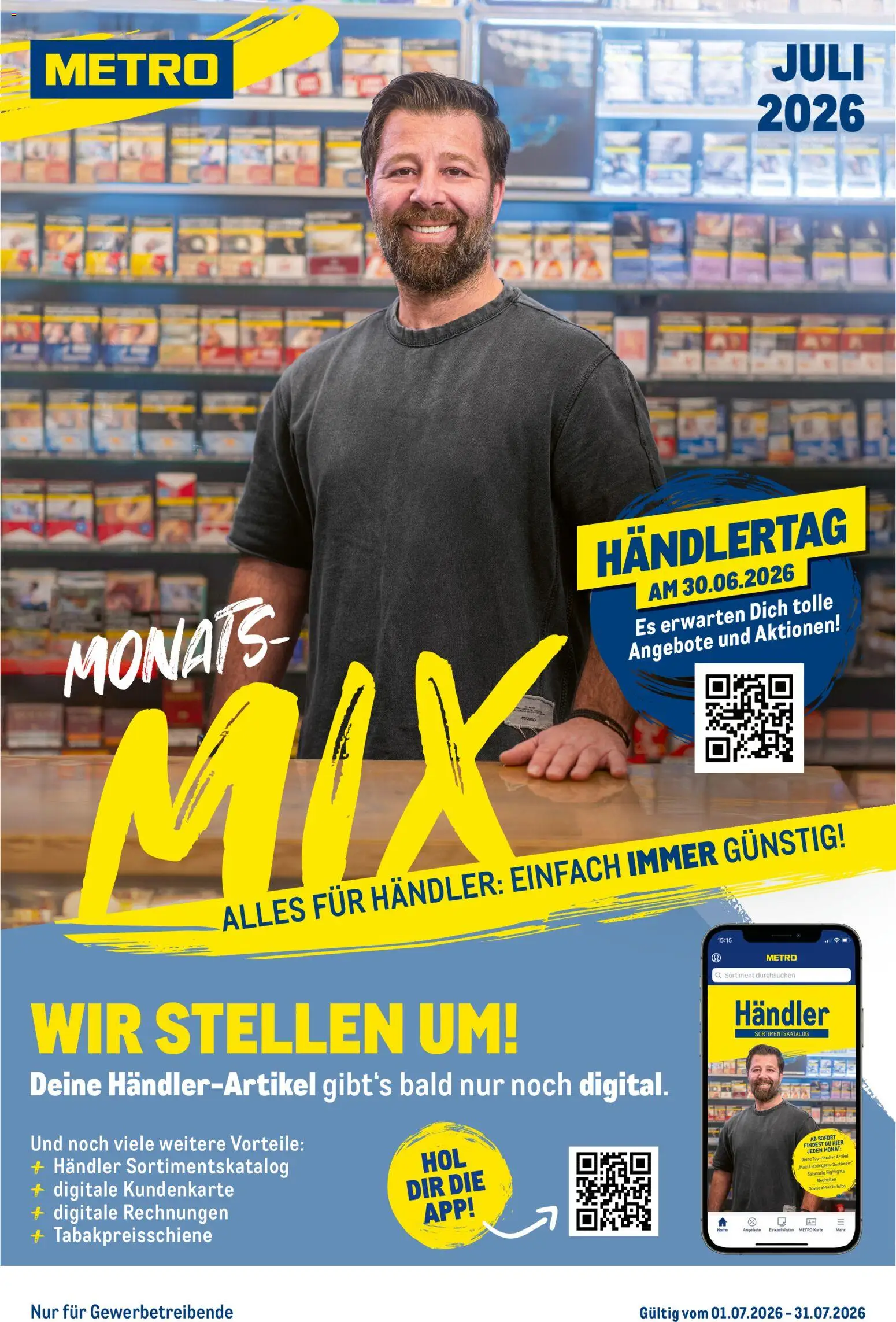 Metro  Monats-Mix – gültig ab 01.07.2026 | Seite: 1