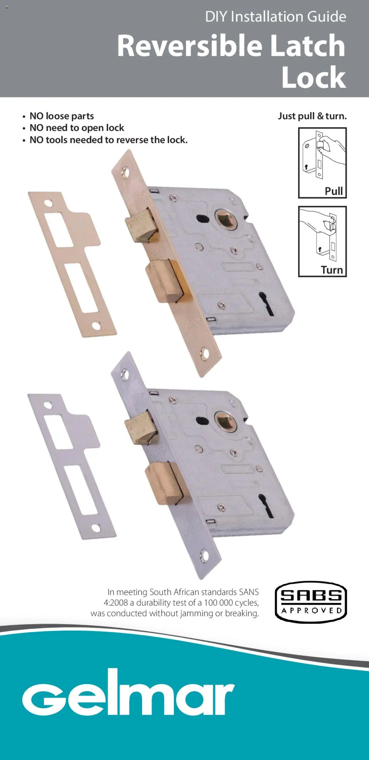 New Gelmar catalogue – valid from 12/02/2024 | Page: 1 | Products: Lock