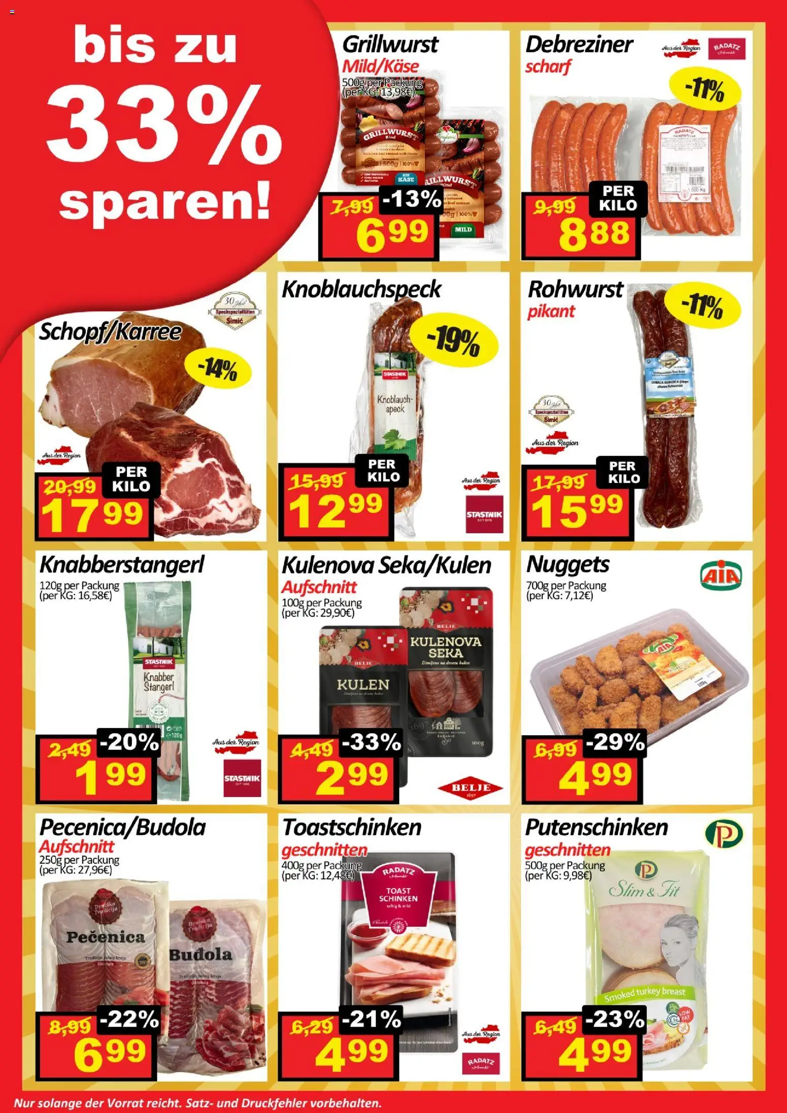 Die besten Angebote | Wurstico Abholmarkt Flugblatt ab 15.05.2026 | - Jetzt stöbern! | Österreich