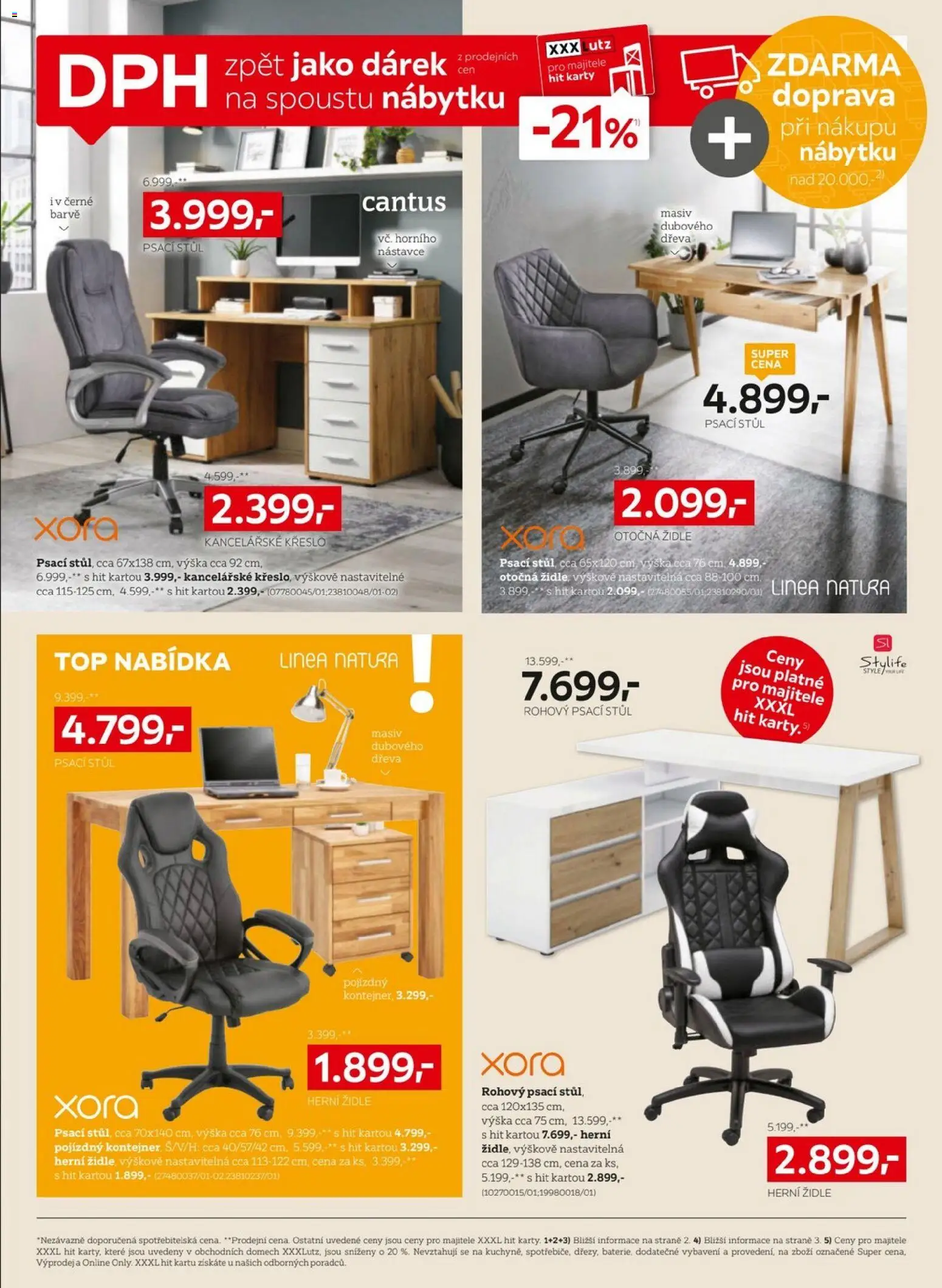 XXXLutz leták od 20.06.2026 | Strana: 8 | Produkty: Křeslo, Stůl, Židle, Psací stůl