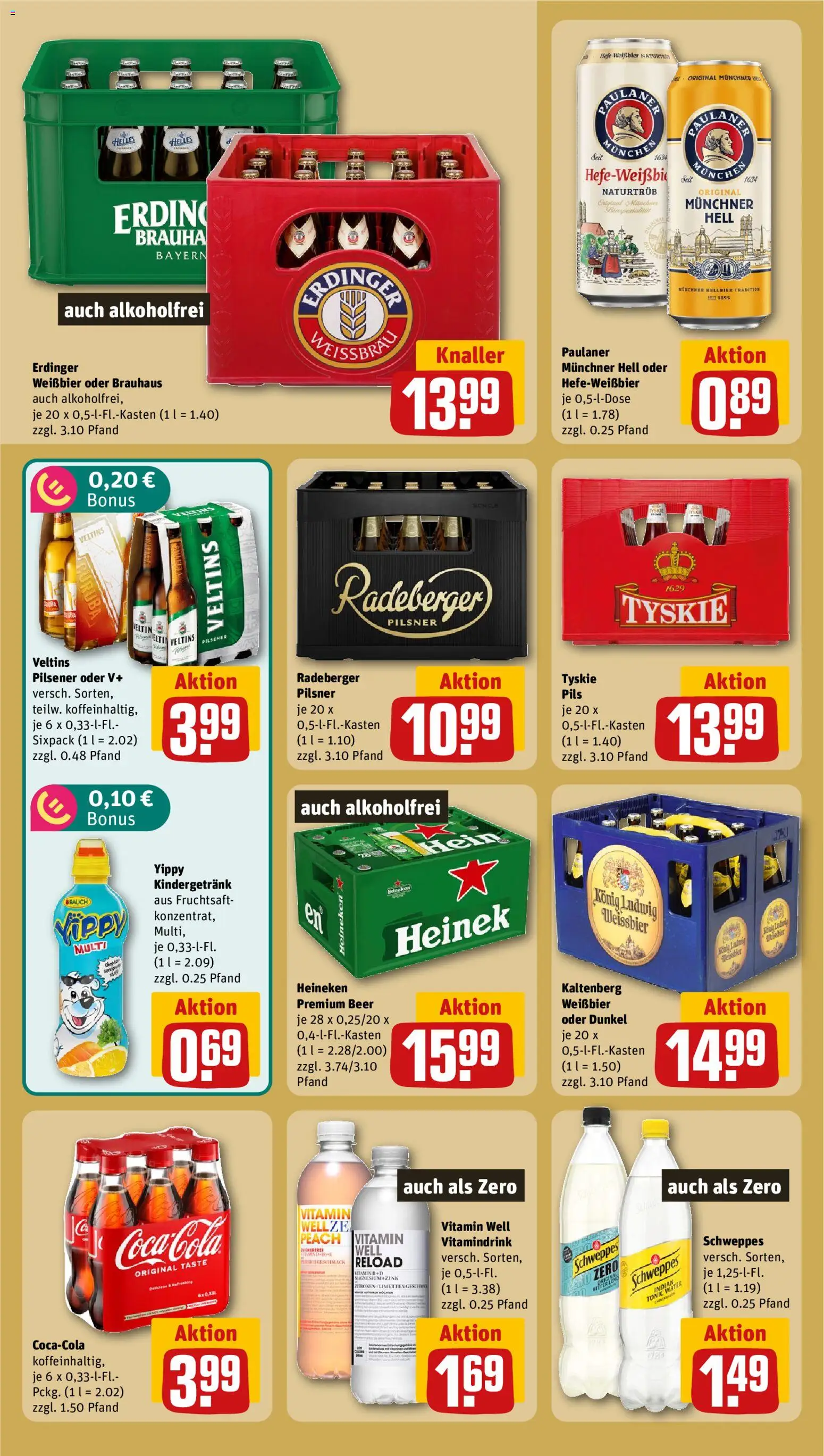 {H1} | Pagina: 15 | Producten: Tonic, Heineken, Water