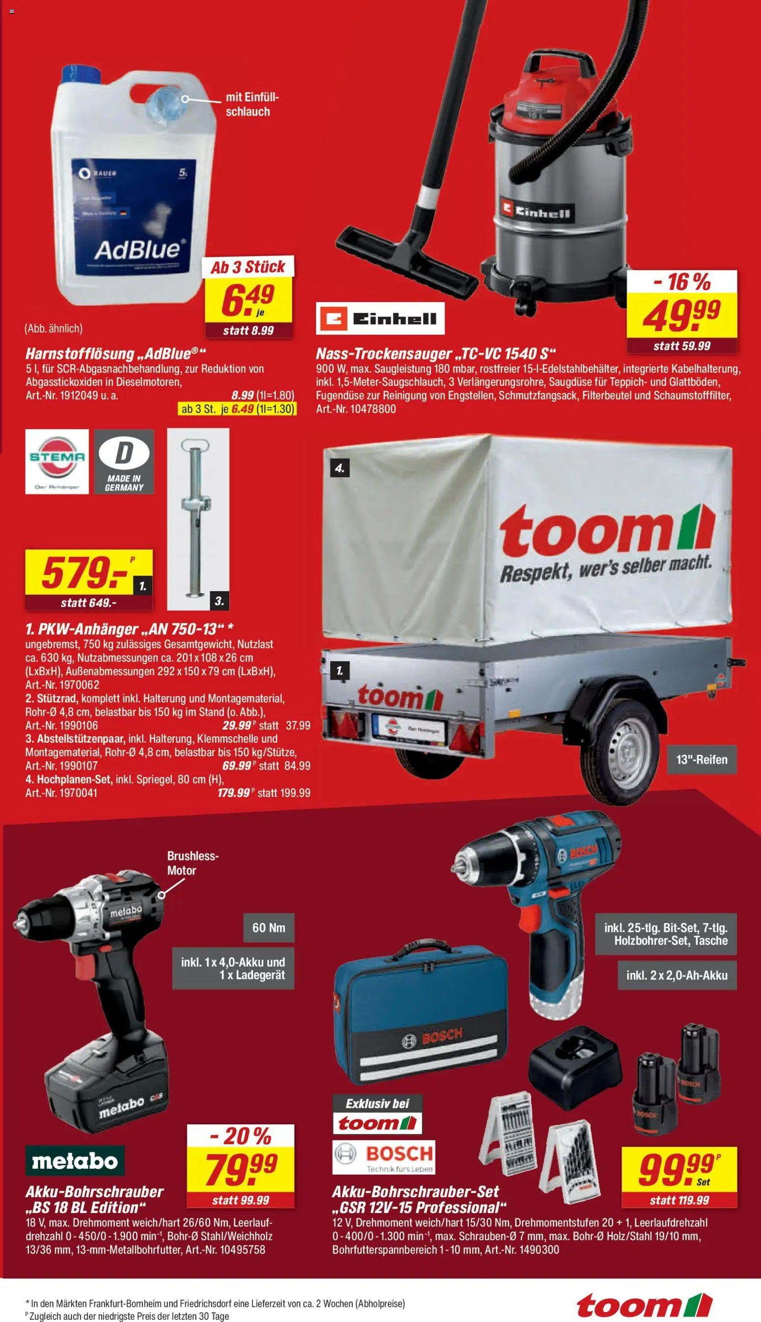 Toom Baumarkt Prospekt 	 – gültig ab 09.05.2026 | Seite: 9