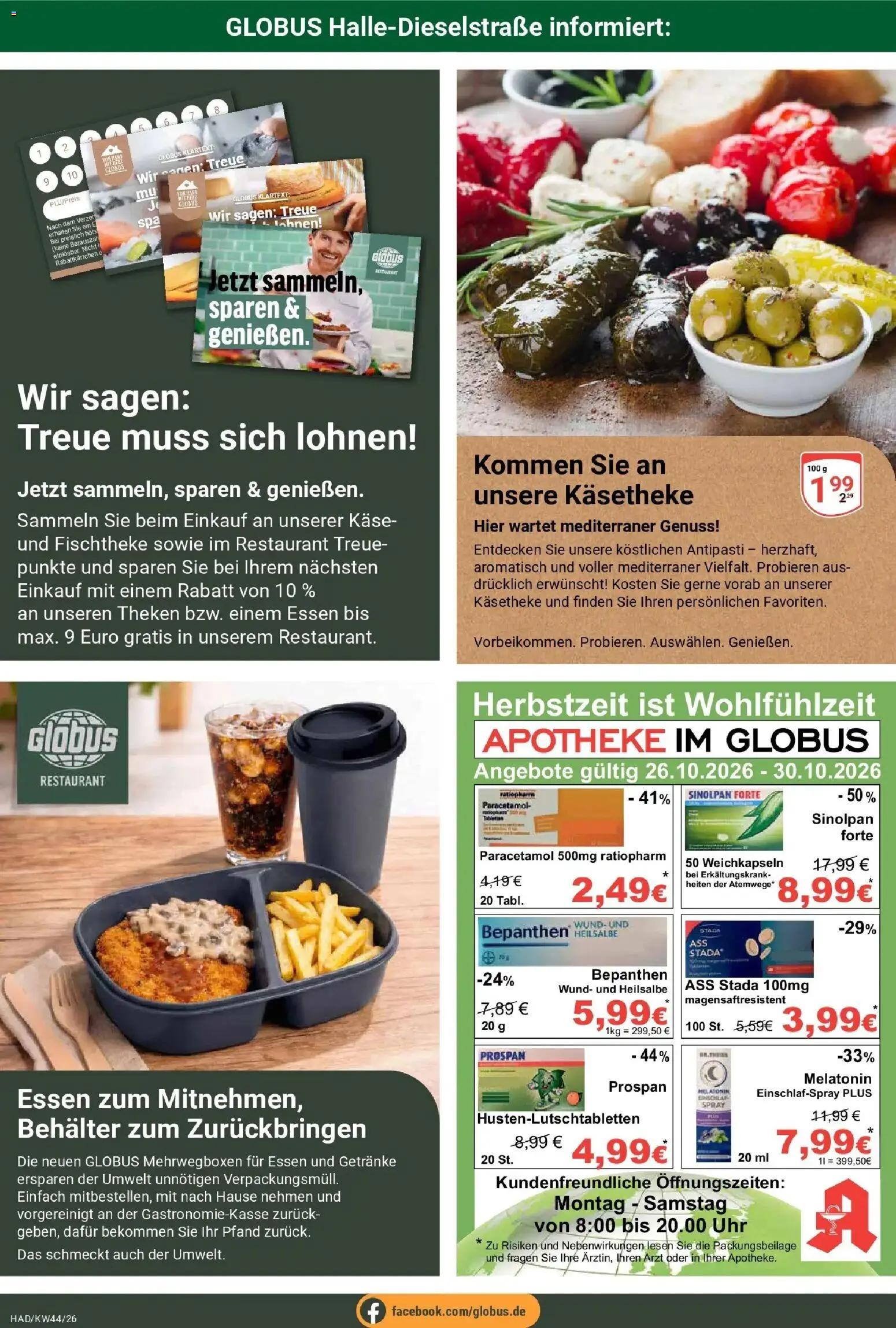Globus Prospekt Halle (saale) – gültig ab 26.10.2026 | Seite: 5 | Produkte: Käse, Uhr