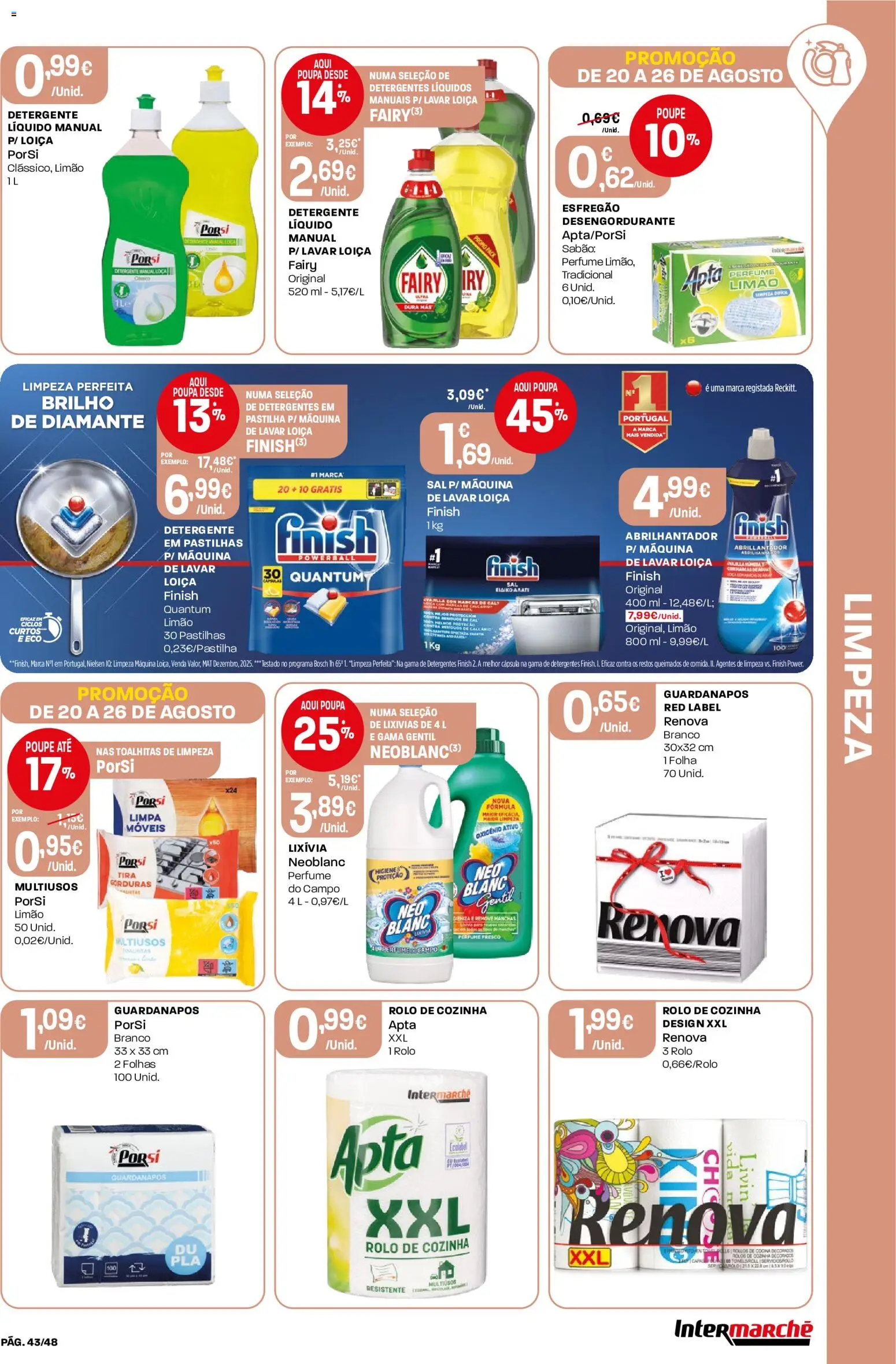 Intermarché folheto │ válido de 20/08/2026 | Página: 43