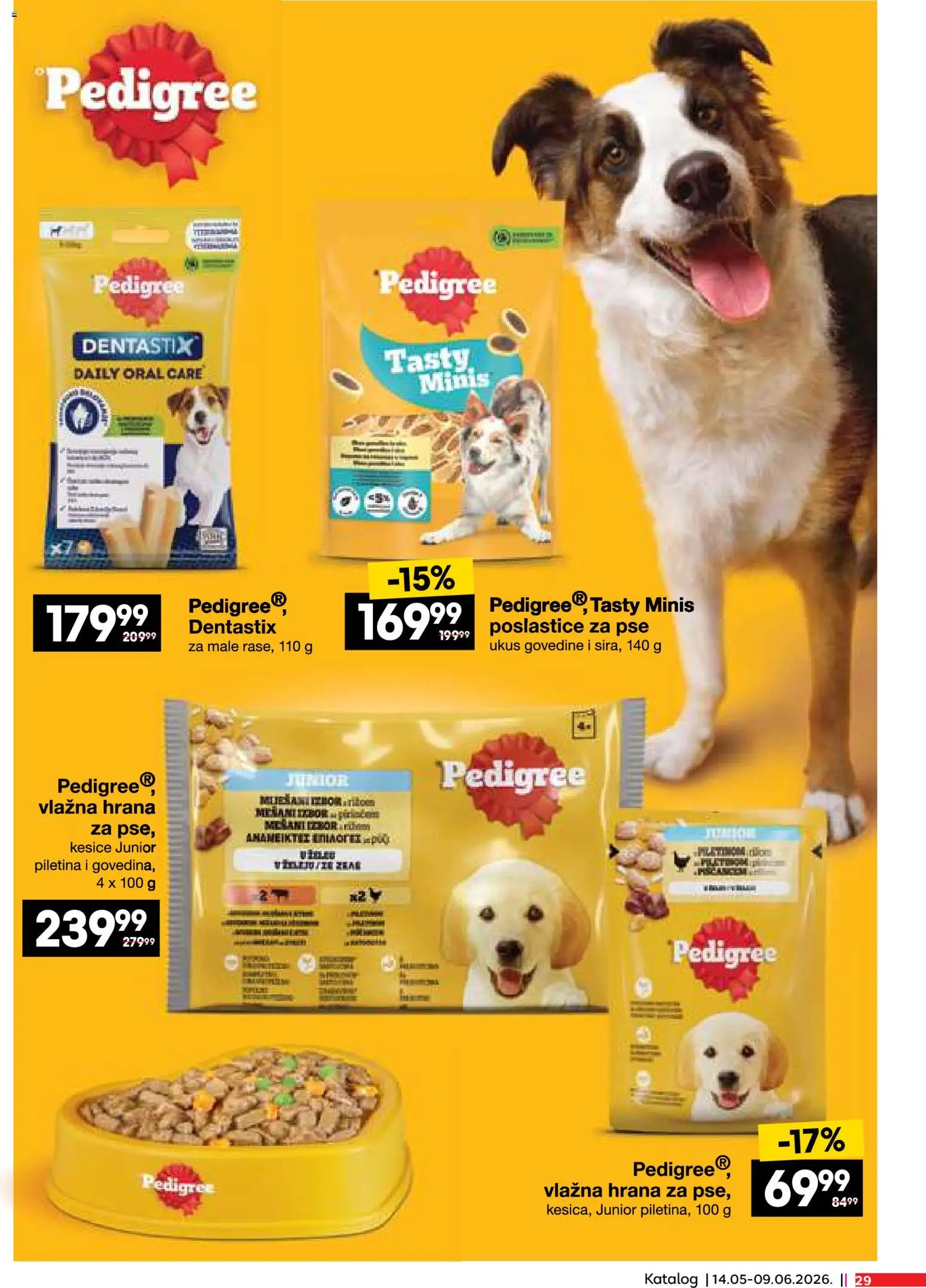 Roda katalog - važi od 14.05.2026 | Strana: 29 | Proizvode: Pedigree, Piletina