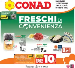 Anteprima del volantino Conad volantino Piemonte valido a partire dal 24/09/2026