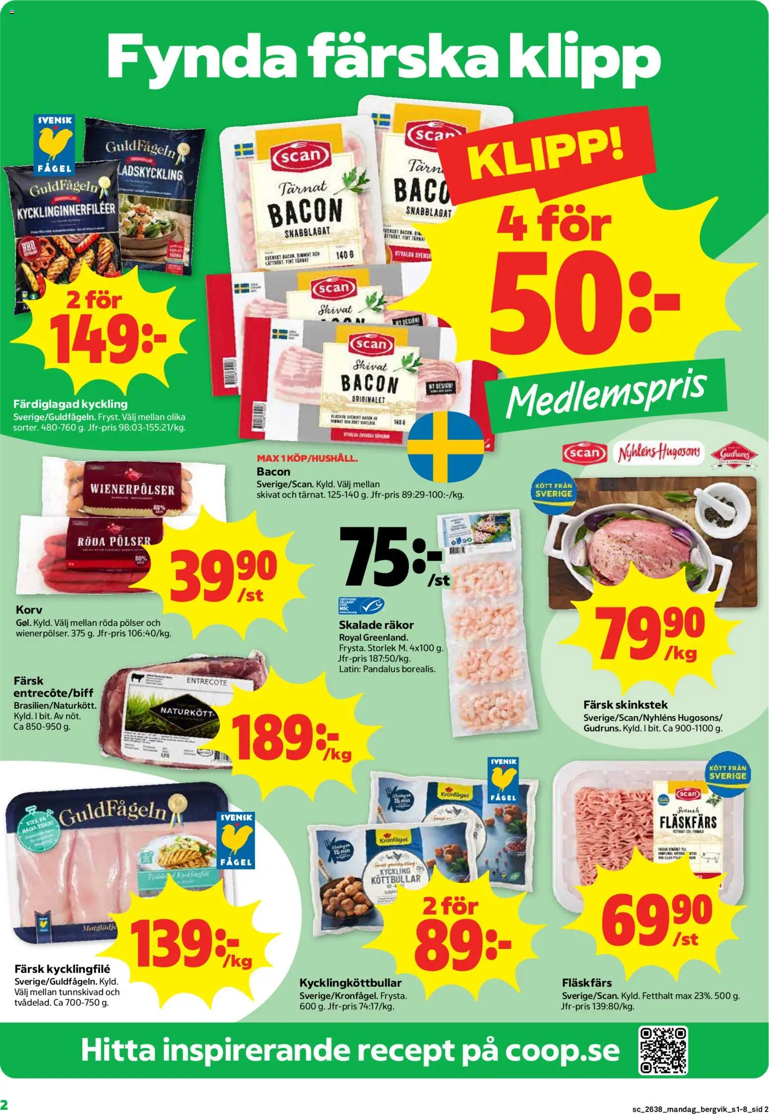 Stora Coop reklamblad aktuell från 14/09/2026 | Sida: 2