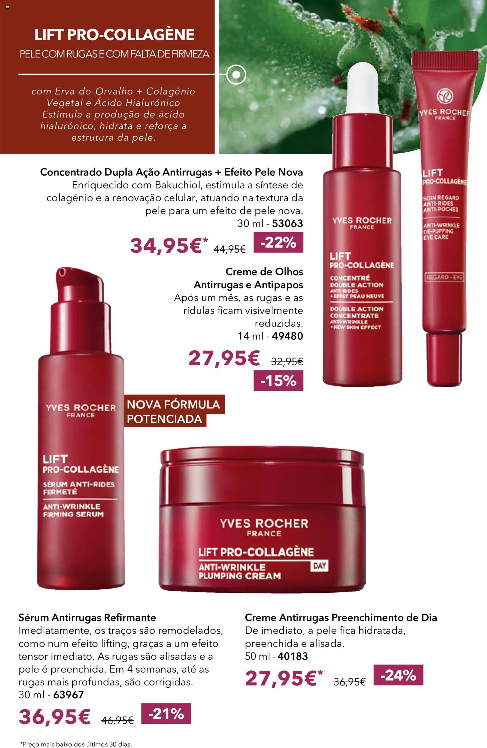 Yves Rocher Catalogo 13 │ válido de 21/10/2026 | Página: 36 | Produtos: Sérum, Creme