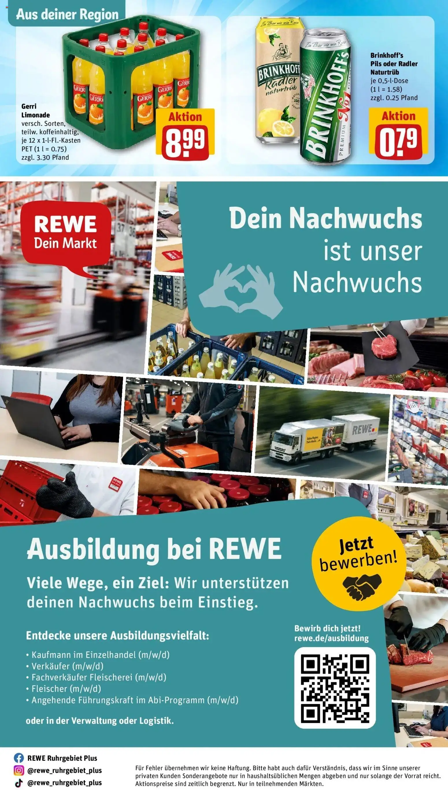 REWE Prospekt ab 24.08.2026 zum Blättern » Angebote | Seite: 26 | Produkte: Bier, Pils, Limonade, Radler