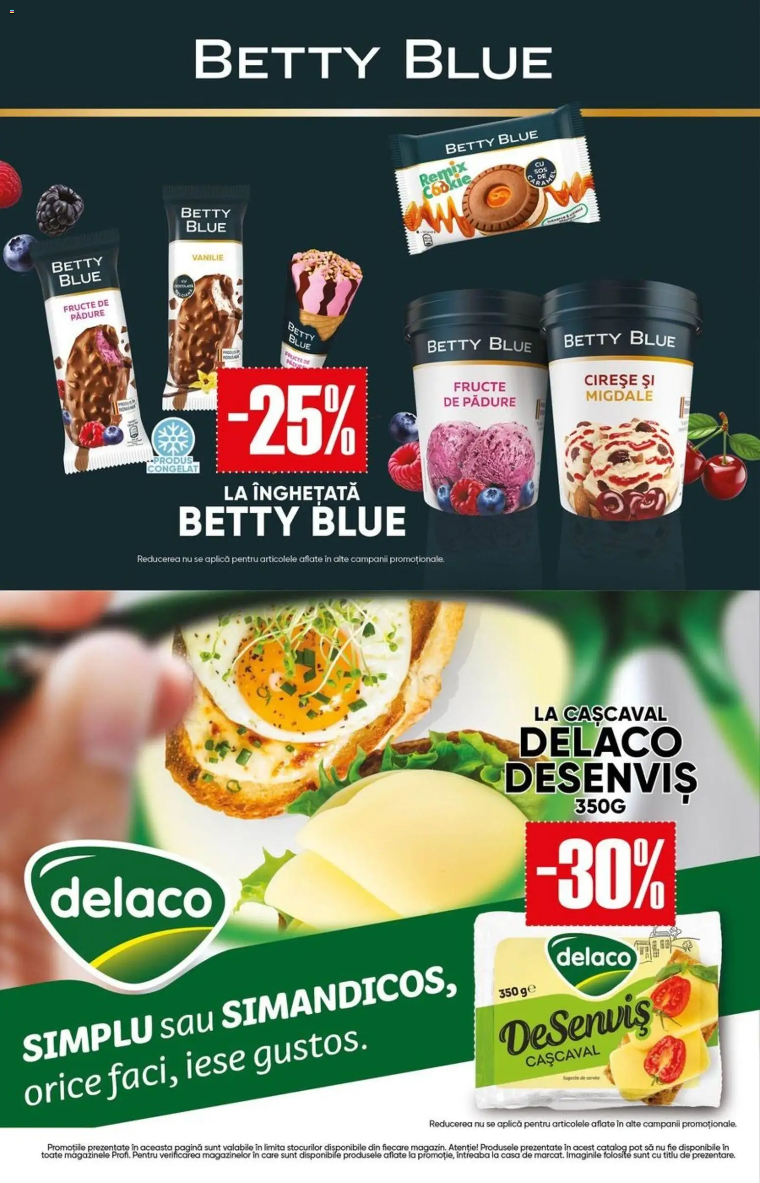 Noul catalog Profi – valabil de la 03.09.2026 | Pagină: 14 | Produse: Delaco, Cașcaval, Fructe de pădure, Migdale