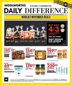 Woolworths specials catalogue – valid from 26/10/2026 | Page: 1