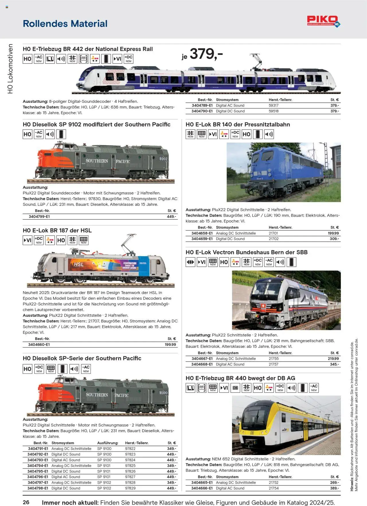 Conrad  Modellbahn Katalog – gültig ab 25.08.2025 | Seite: 28 | Produkte: Lautsprecher