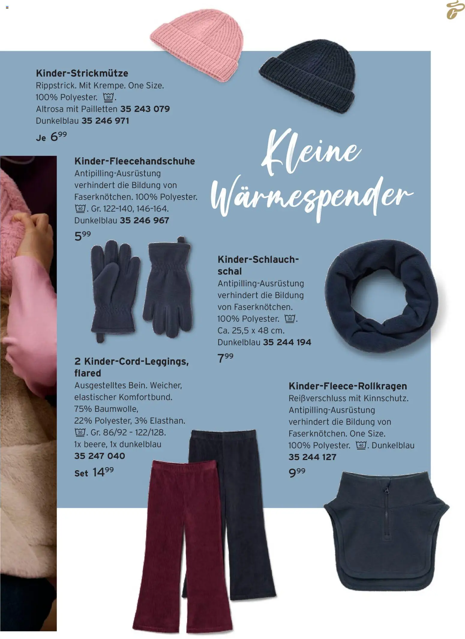 Prospekt Tchibo Kuschelige Wintermagie – gültig ab 21.10.2026 | Seite: 9 | Produkte: Schal