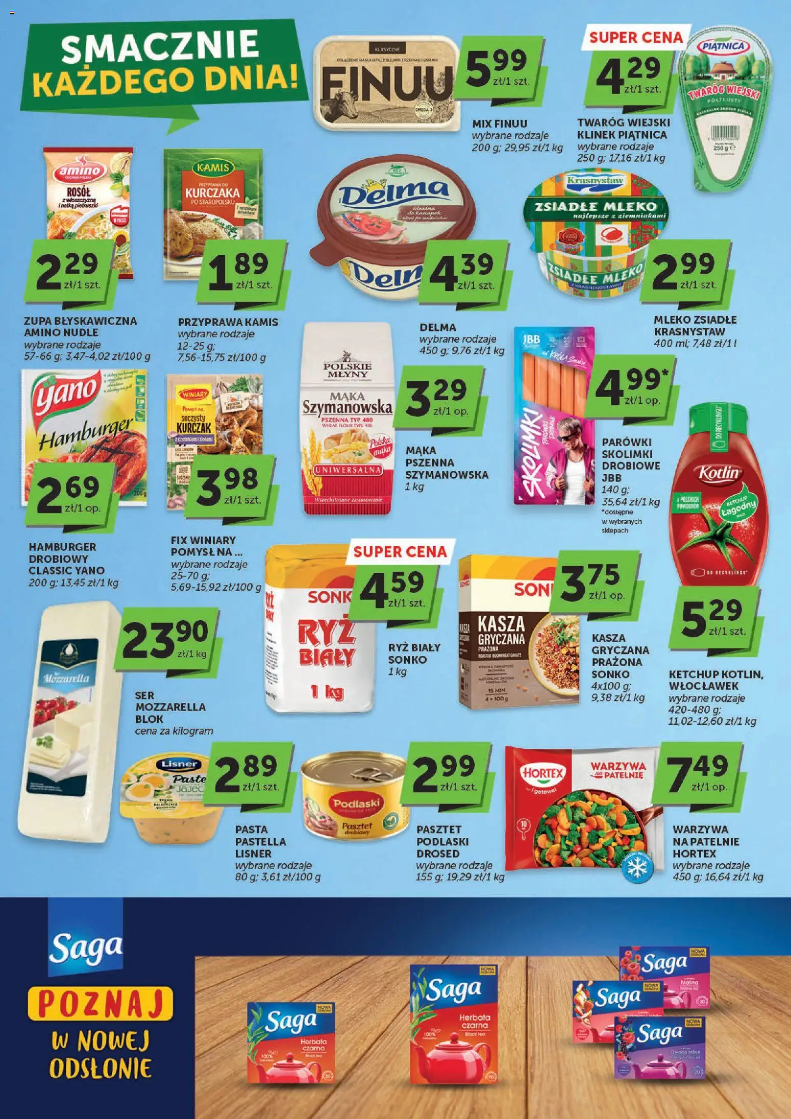 Groszek gazetka - Market od 27.08.2026 | Strona: 5 | Produkty: Pasztet, Piątnica, Zupa, Twaróg