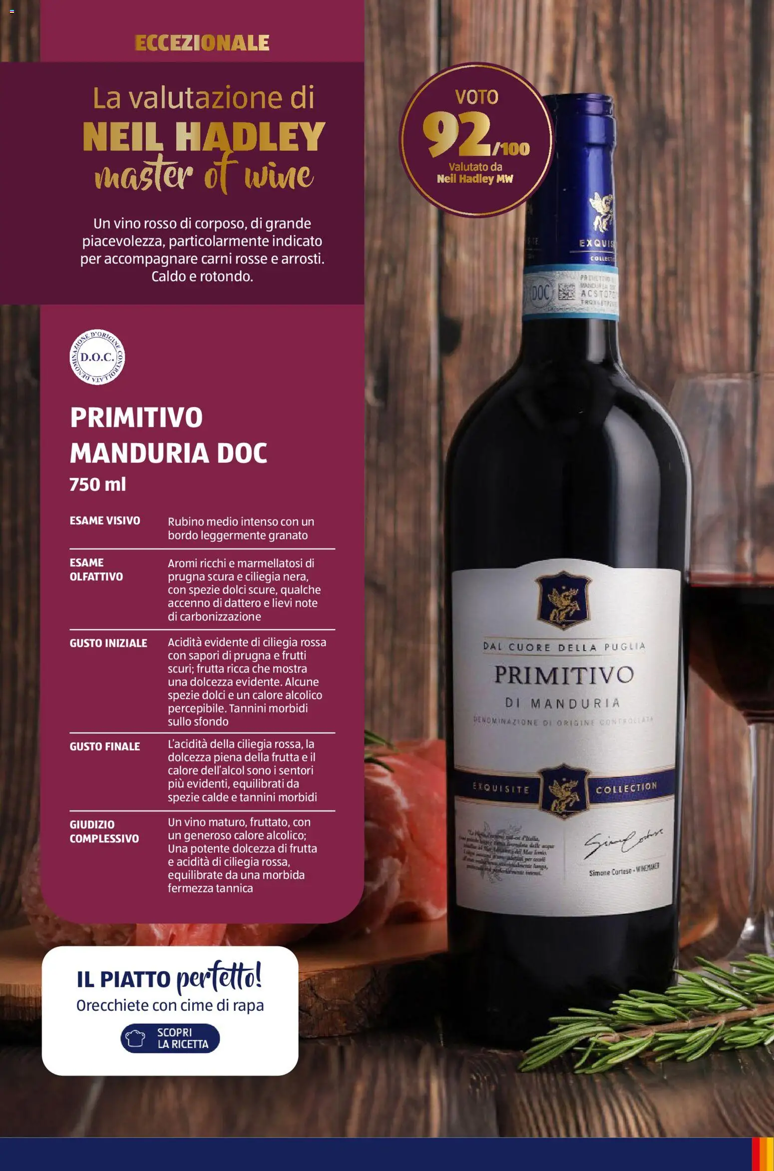 Volantino Aldi del 12/01/2026 | Pagina: 12 | Prodotti: Frutta, Dolcezza, Dolci, Vino rosso