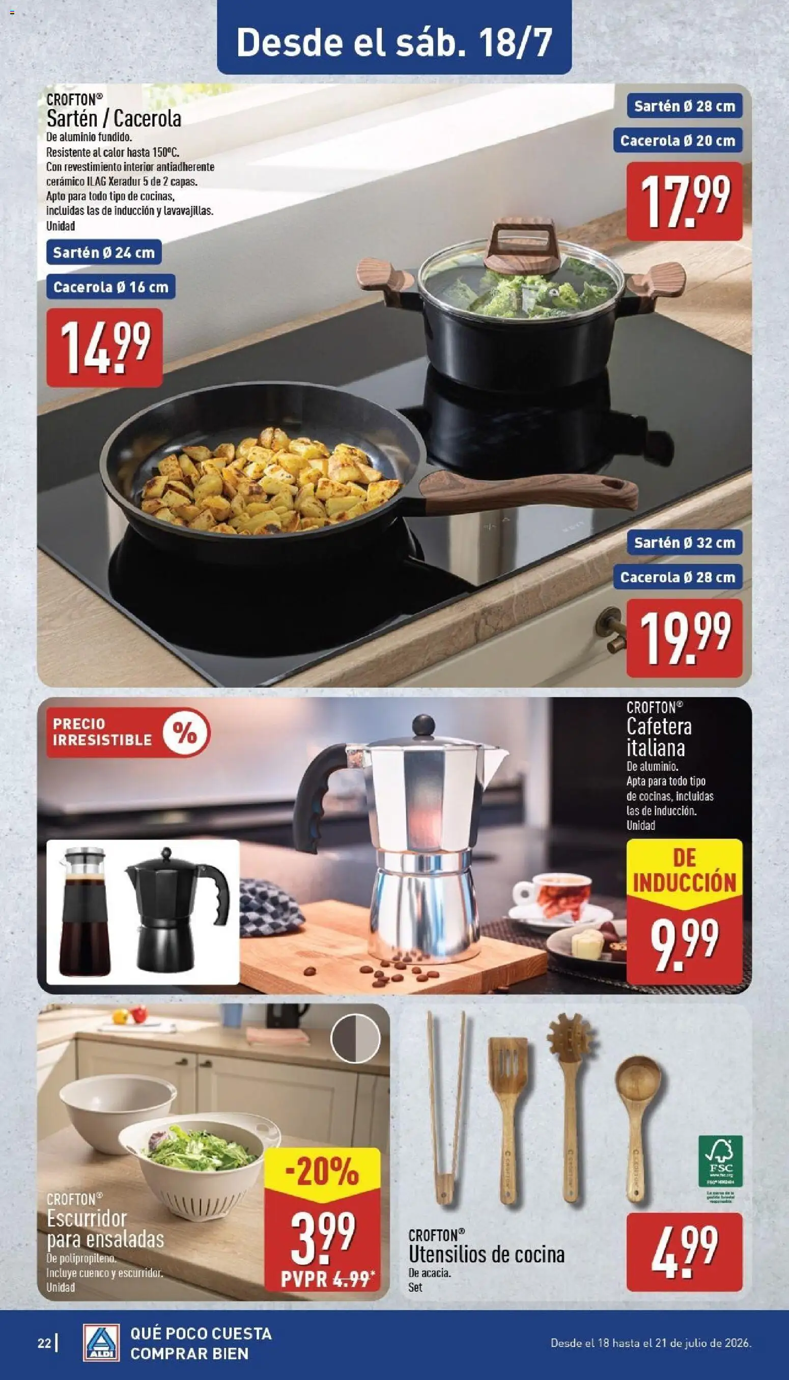 Aldi folleto Península │ válido desde el 13/07/2026 | Página: 22