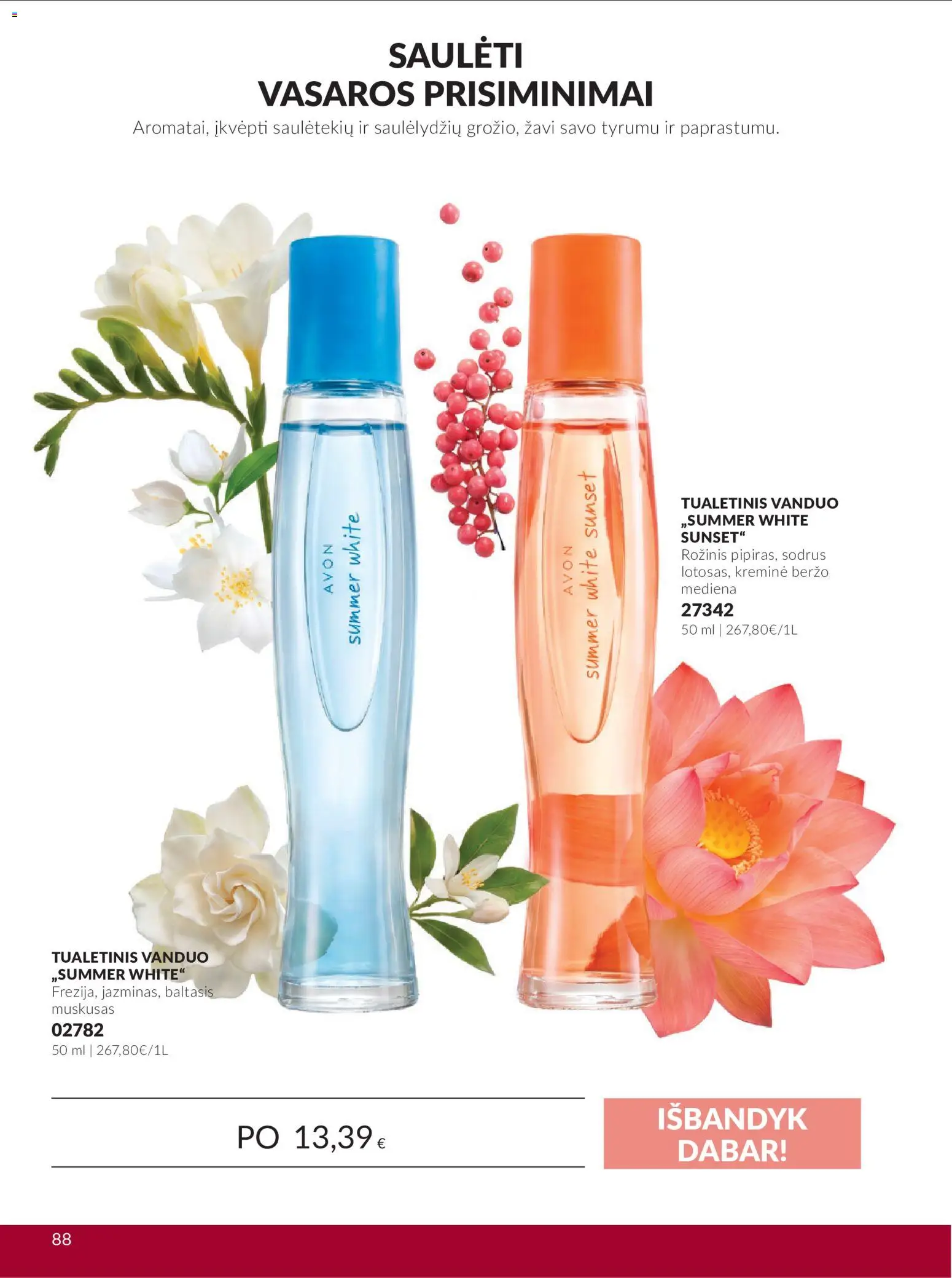 AVON akcijos nuo 2026.09.30 | Puslapis: 88