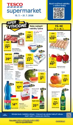 Náhled letáku Tesco leták - Supermarket od 15.07.2026