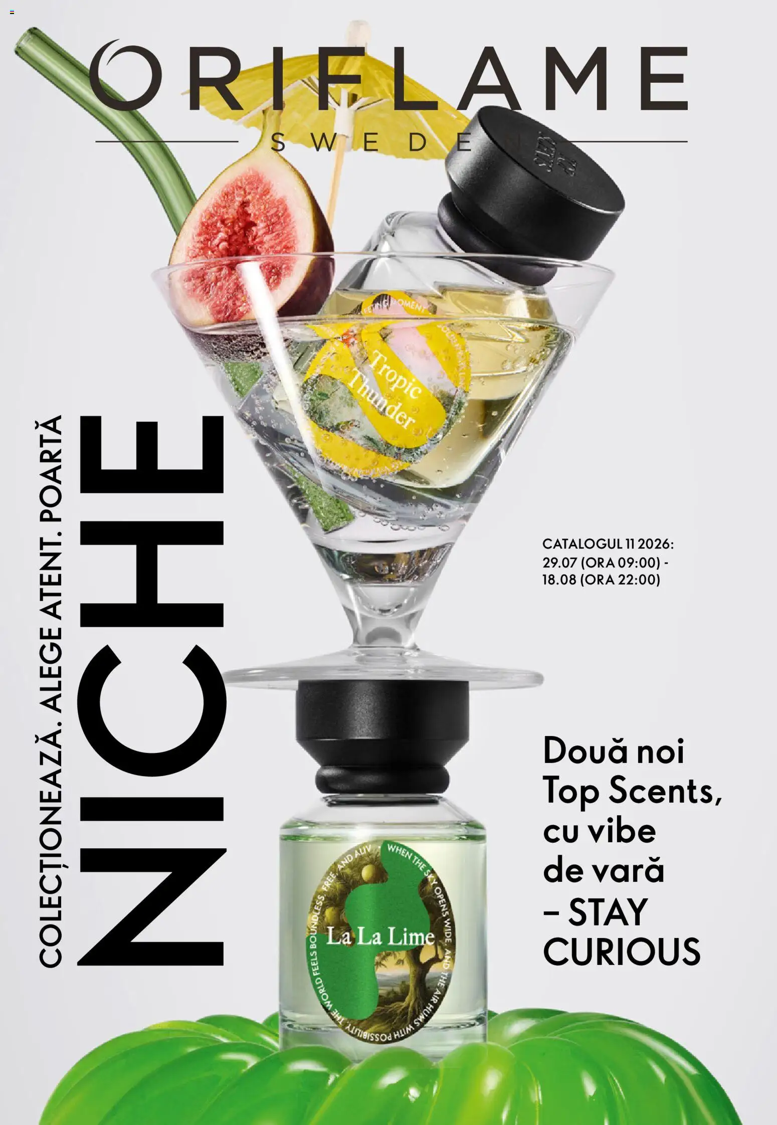 Noul catalog Oriflame – valabil de la 29.07.2026 | Pagină: 1 | Produse: Lime, Top