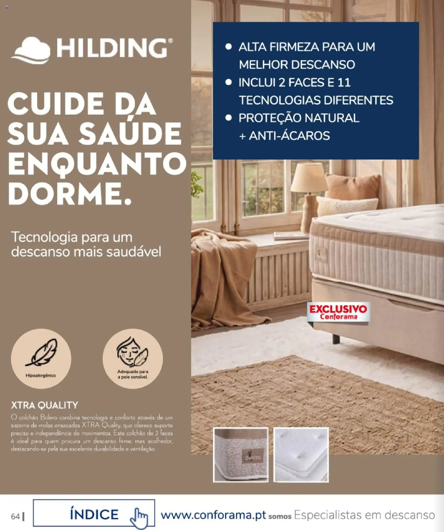 Conforama Camitis │ válido de 06/08/2026 | Página: 64 | Produtos: Colchão