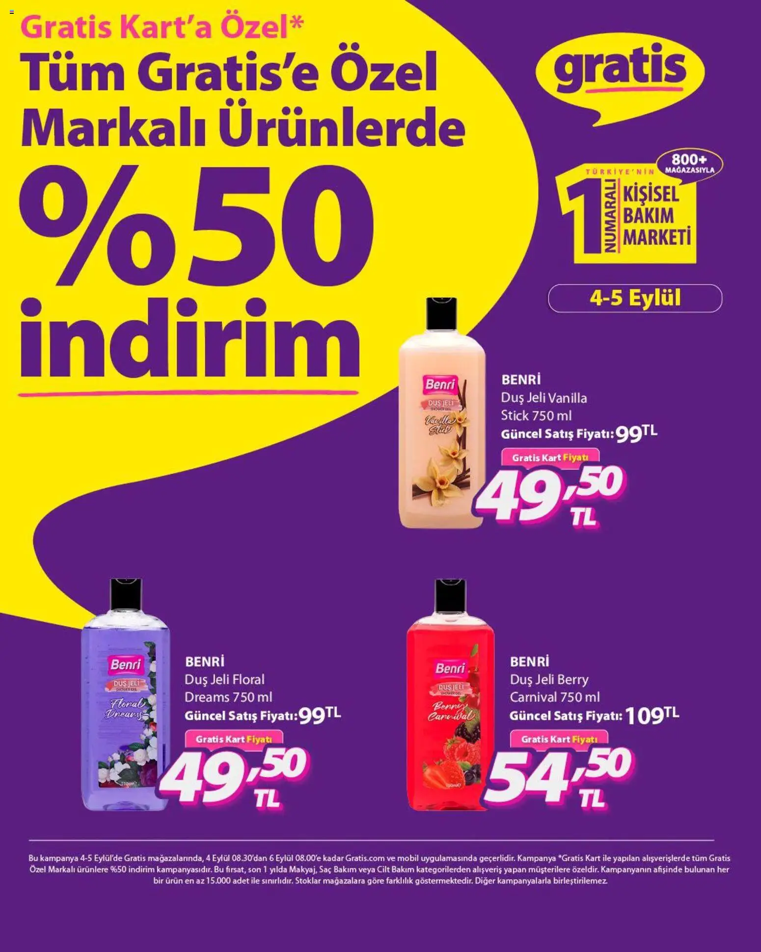 Gratis Katalog - 04 Eylül 2026 tarihinden itibaren geçerlidir | Sayfa: 4 | Ürünler: Duş, Duş jeli