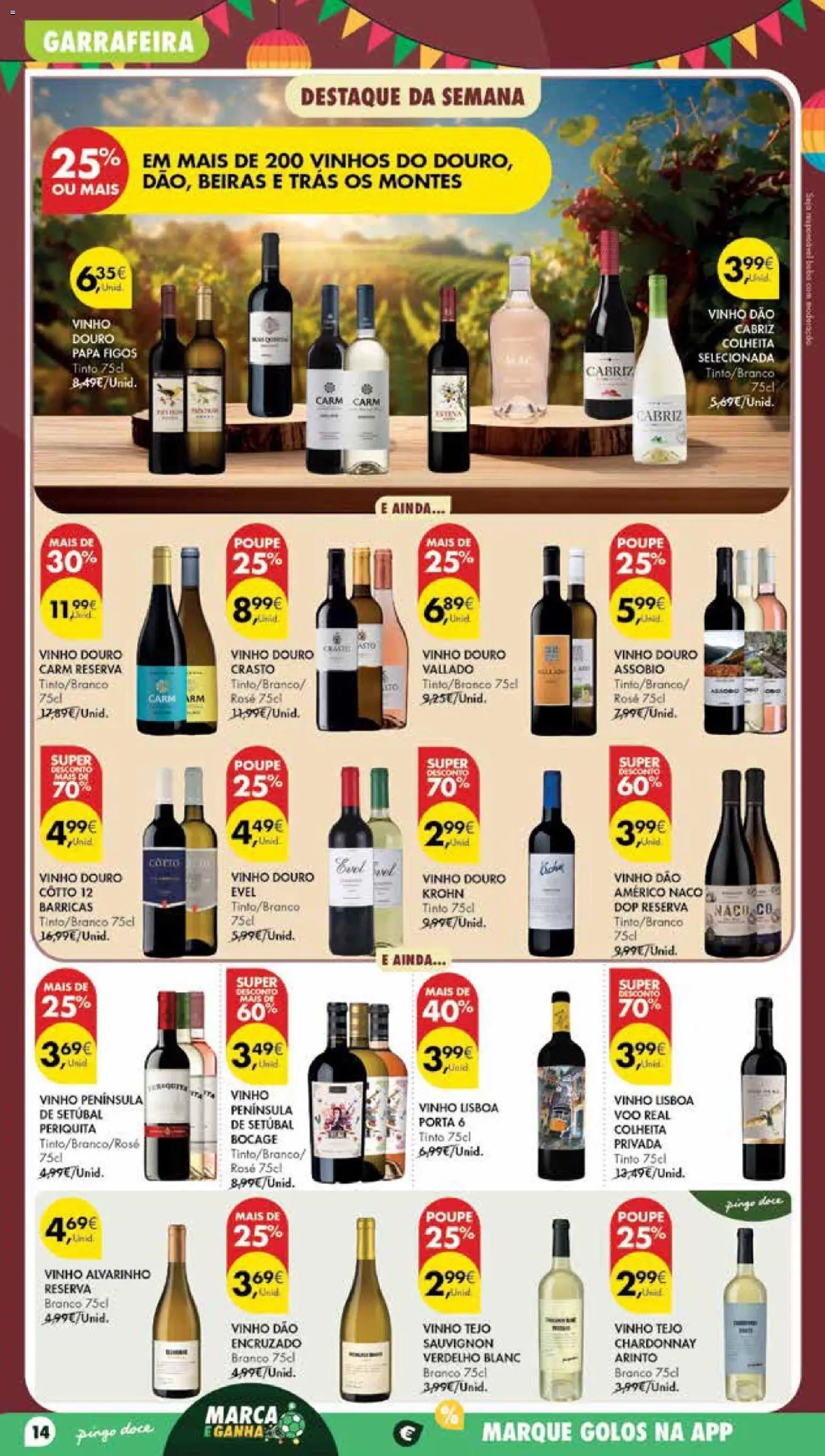 Pingo Doce Poupe Esta Semana Madeira │ válido de 23/06/2026 | Página: 14 | Produtos: Porta, Vinho