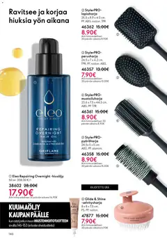 Oriflame-mainoslehti voimassa 03.06.2026 alkaen | Sivu: 146 | Tuotteet: Hiusöljy