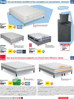 Conforama - Prévisualisation de Conforama catalogue valide à partir de 19.05.2026 | Page: 13 | Produits: Poids, Mousse, Tonique, Housse de couette
