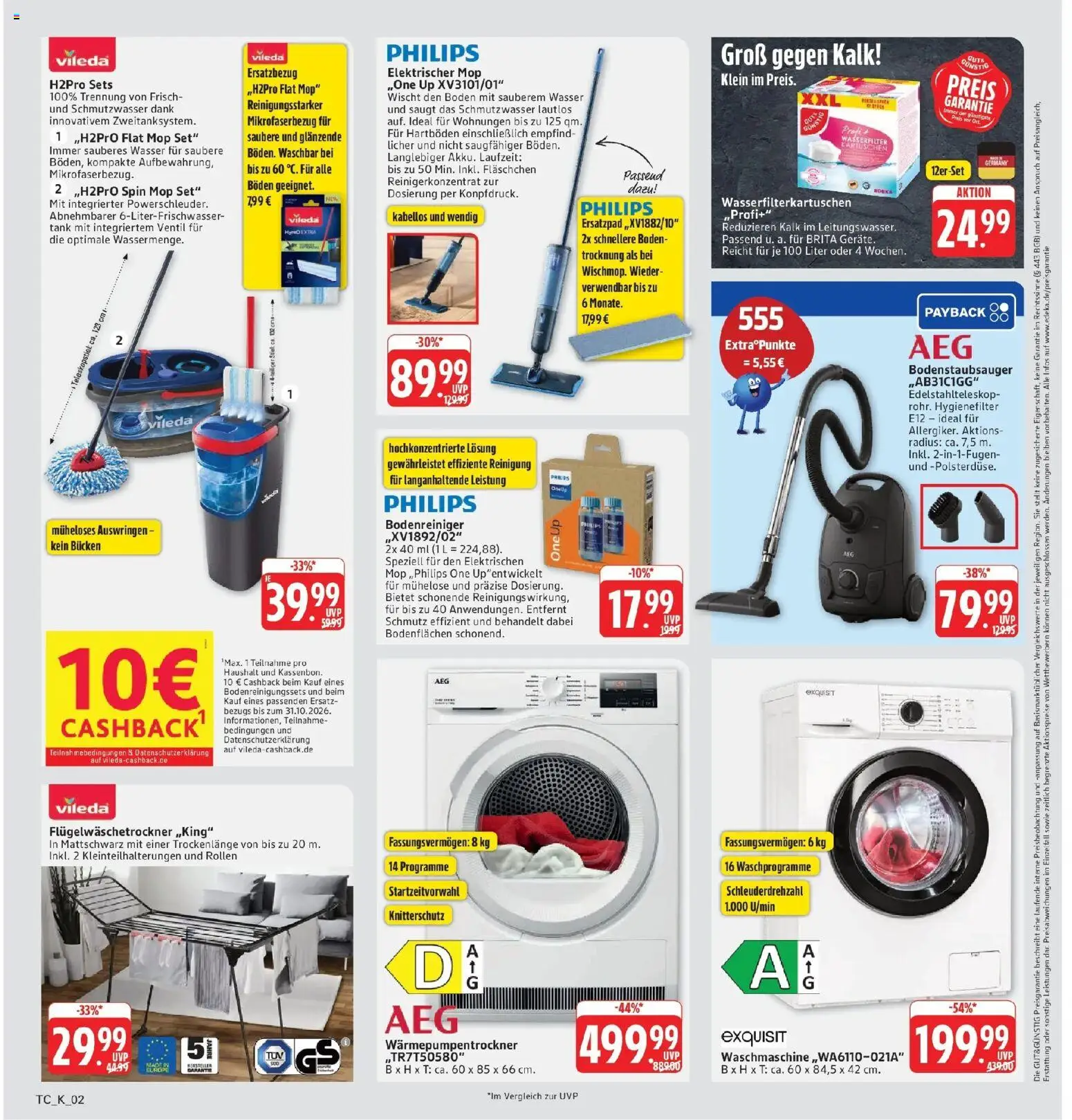 Marktkauf Prospekt Heidenheim (ab 21.09.2026) » Angebote online | Seite: 30 | Produkte: Philips, Waschmaschine, Kalk, Wasser