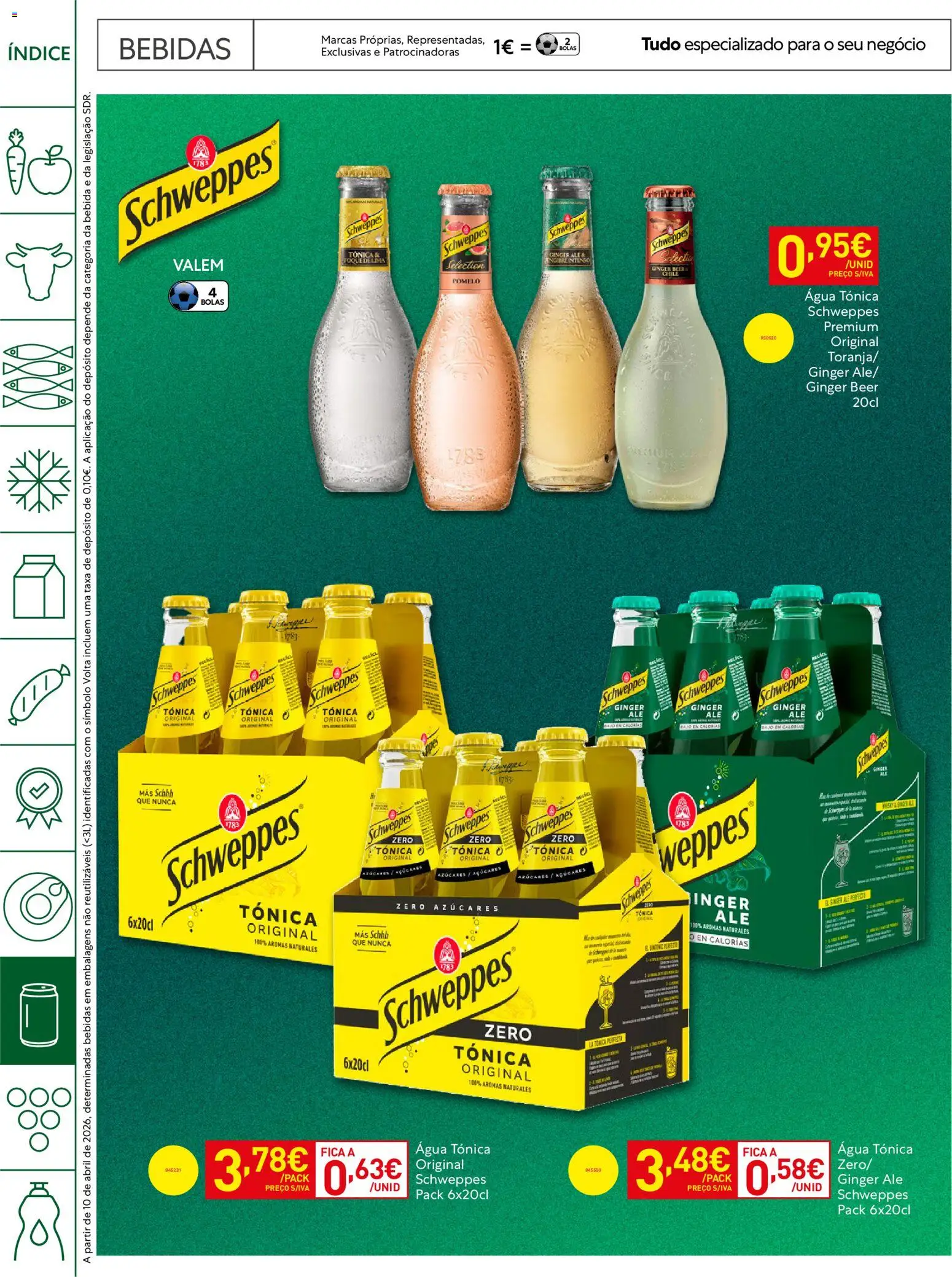 Recheio Horeca │ válido de 05.05.2026 | Página: 28 | Produtos: Agua, Bebida