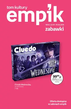 Pogląd oferty "Empik promocje - Tom kultury Zabawki" - ważna od 22.04.2026