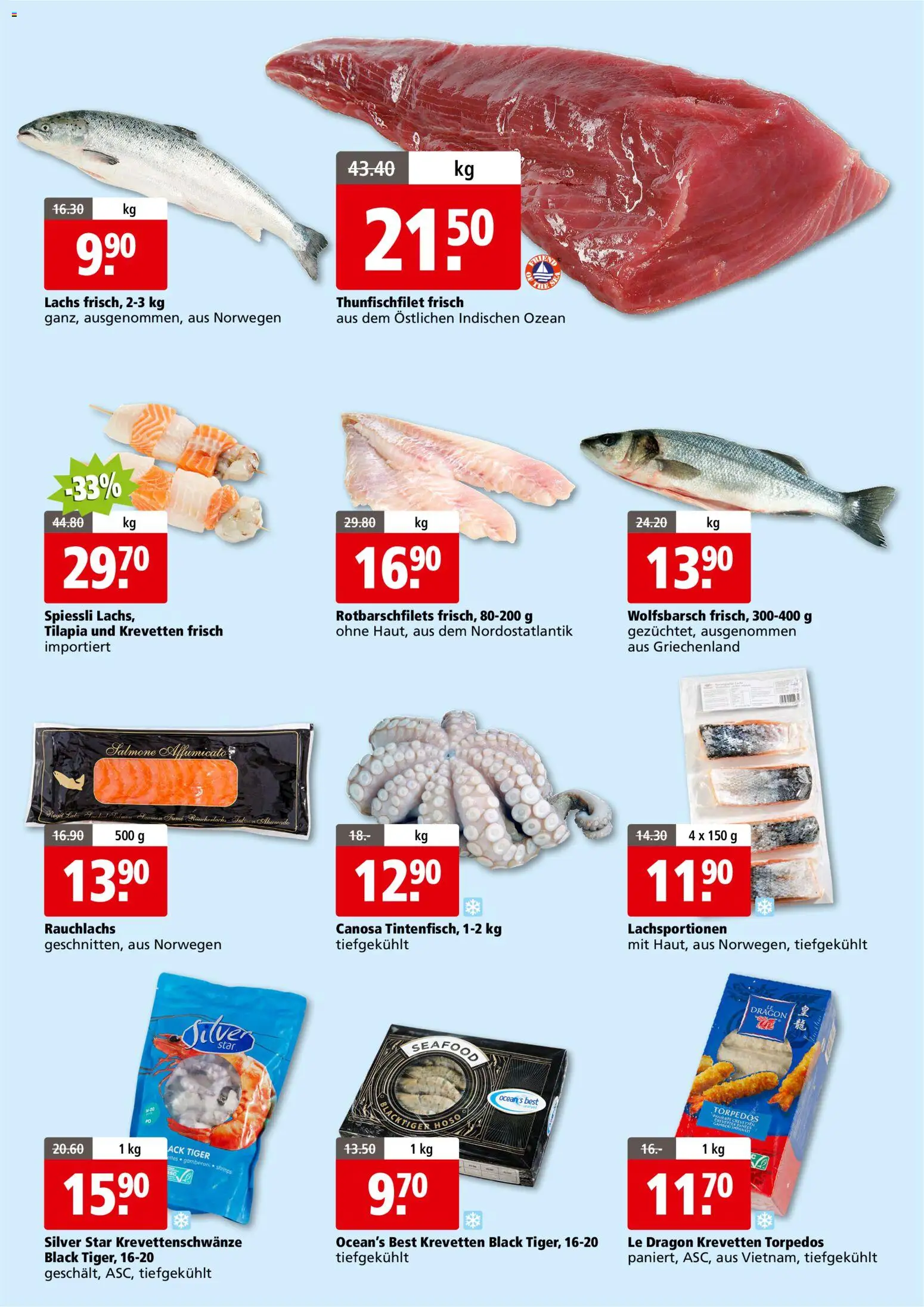 Aligro aktionen 2000 Chavannes, Matran, Genf, Sitten – gültig ab 08.06.2026 | Seite: 5 | Produkte: Lachs