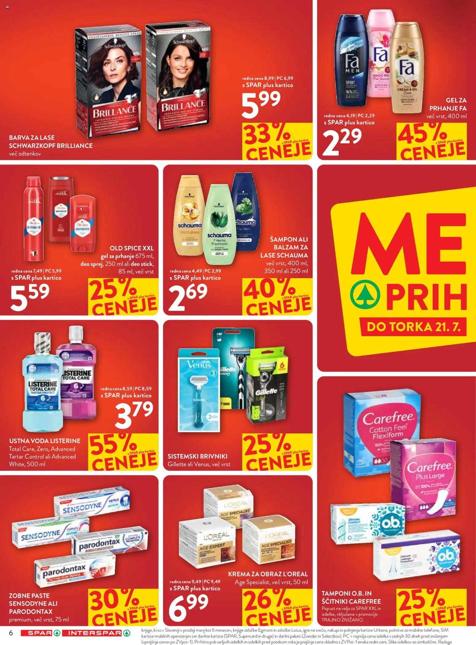 Novi Spar katalog ponudbe – veljaven od 08.07.2026 | Stran: 6