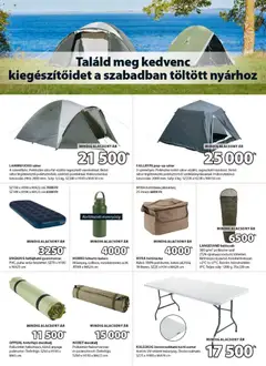 JYSK akciós újság - amely érvényes a következő dátumtól: 03.06.2026 | Oldal: 6 | Termékek: Sátor, Kerti asztal, Asztal, Kulacs